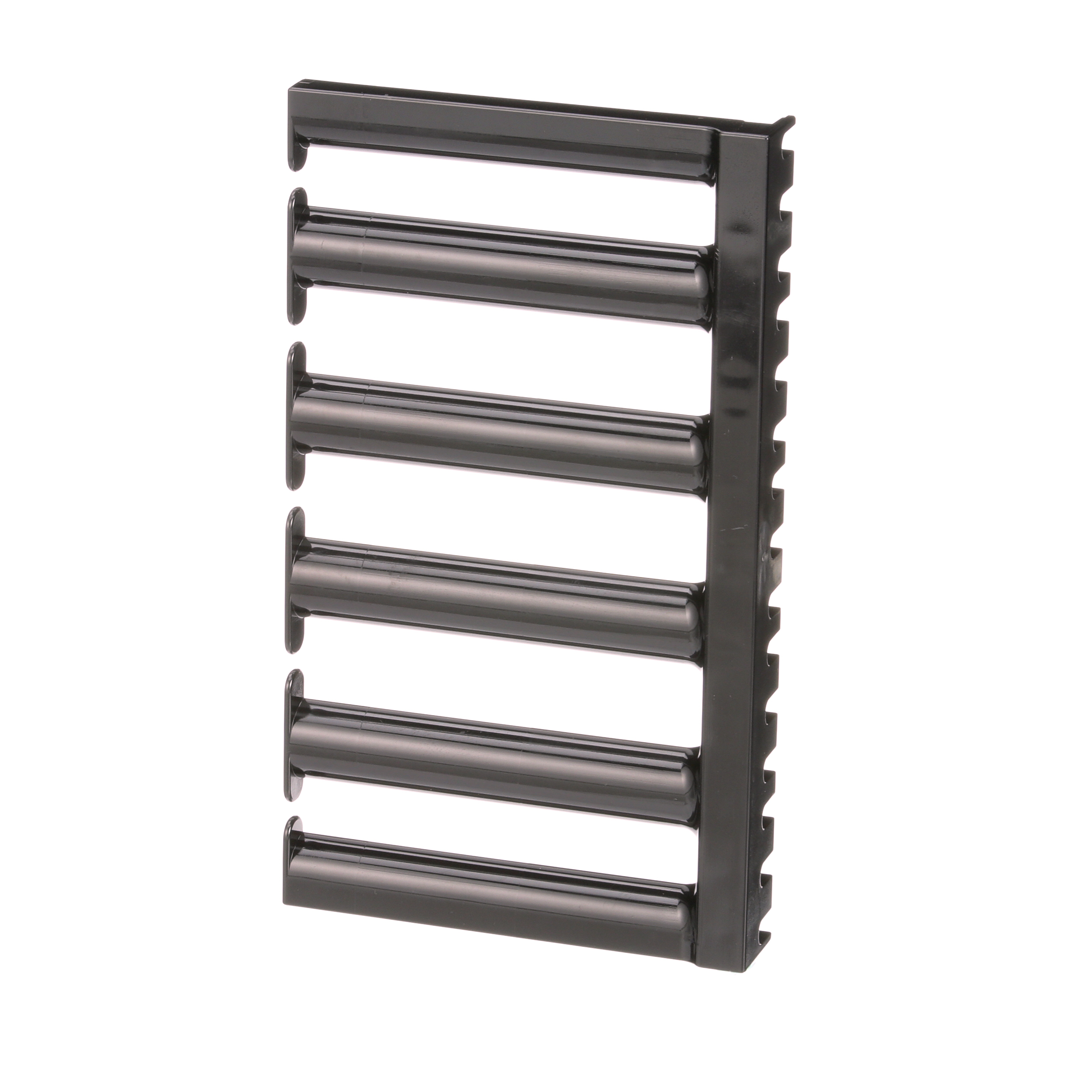 Bend Radius Control Finger Section, 5 RU, Black, 5 in. Depth