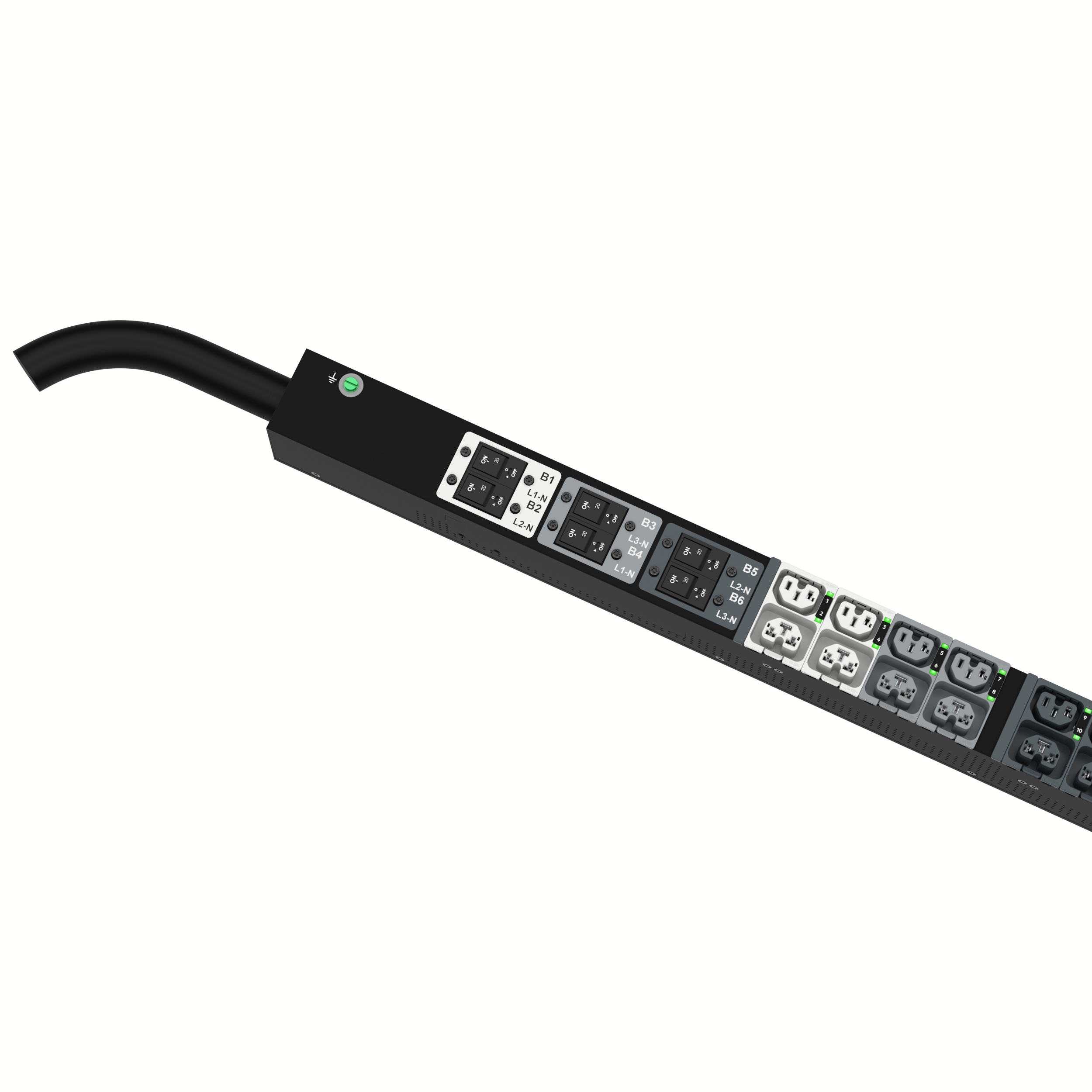 MSPO PDU, 415 Volt, (21)C13/C15, (21)C13/C15/C19/C21