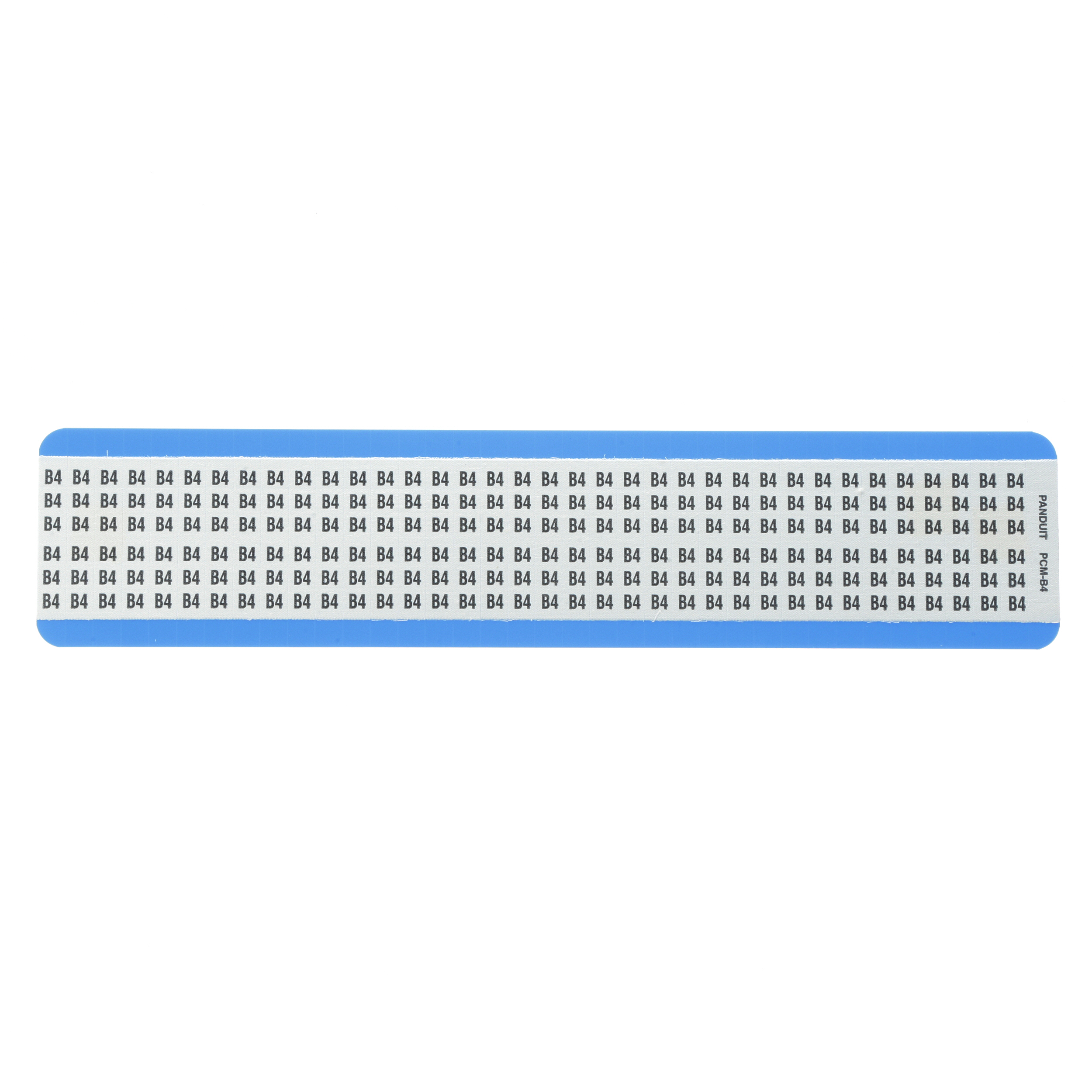 Ön Yazdırılmış, Genişlik .25" x Uzunluk 1.5", B4, LEJANT, 25'li Paket