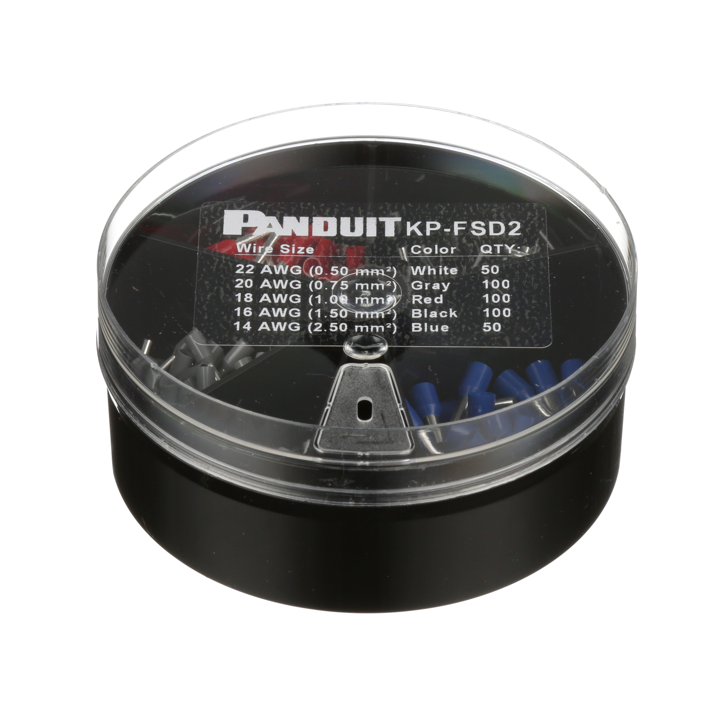 Ferrule Kit, .25-2.5mm²Wire,PK1