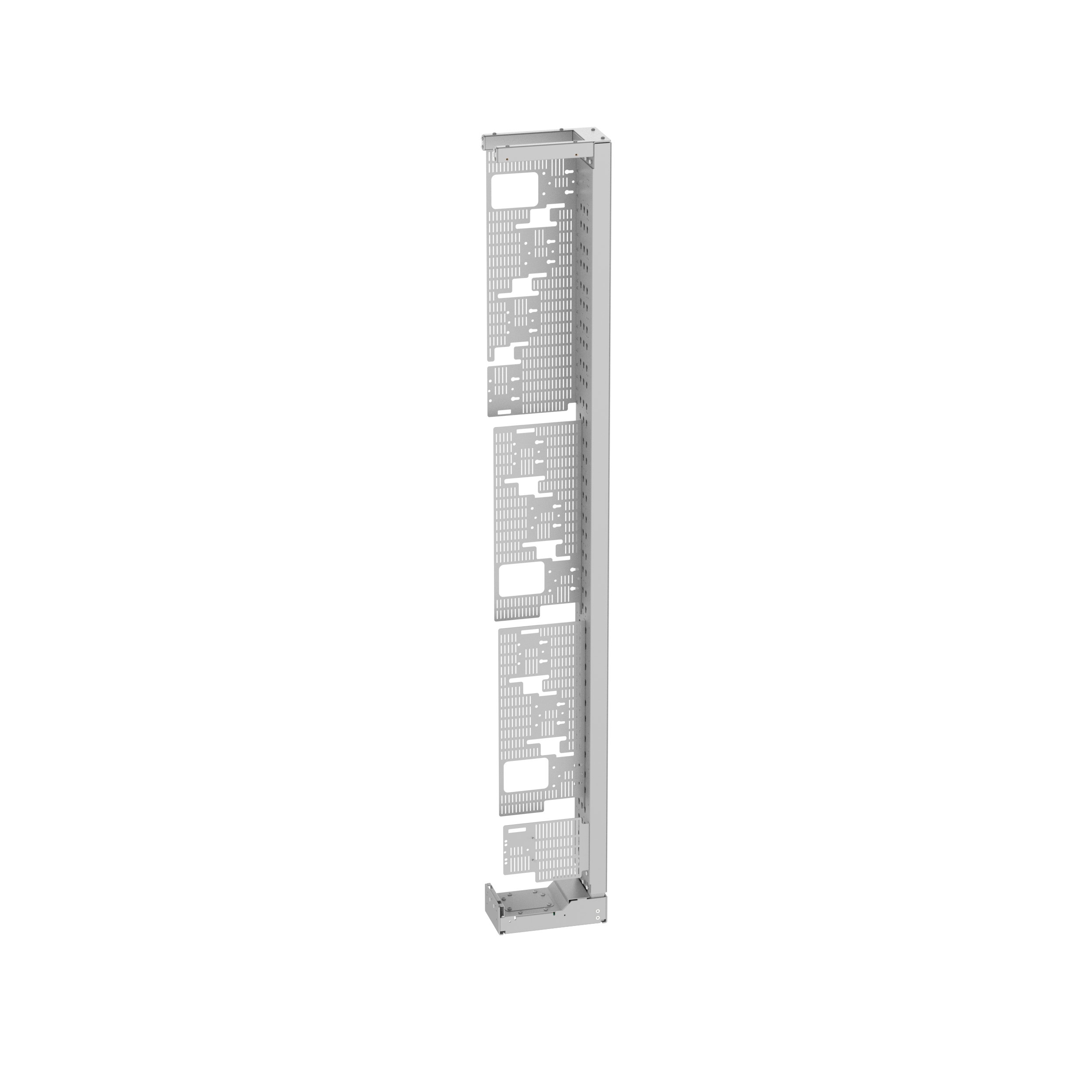 FlexCore Optik Dağıtım Çerçevesi, 150mm Dikey Kablo Yöneticisi, Gri