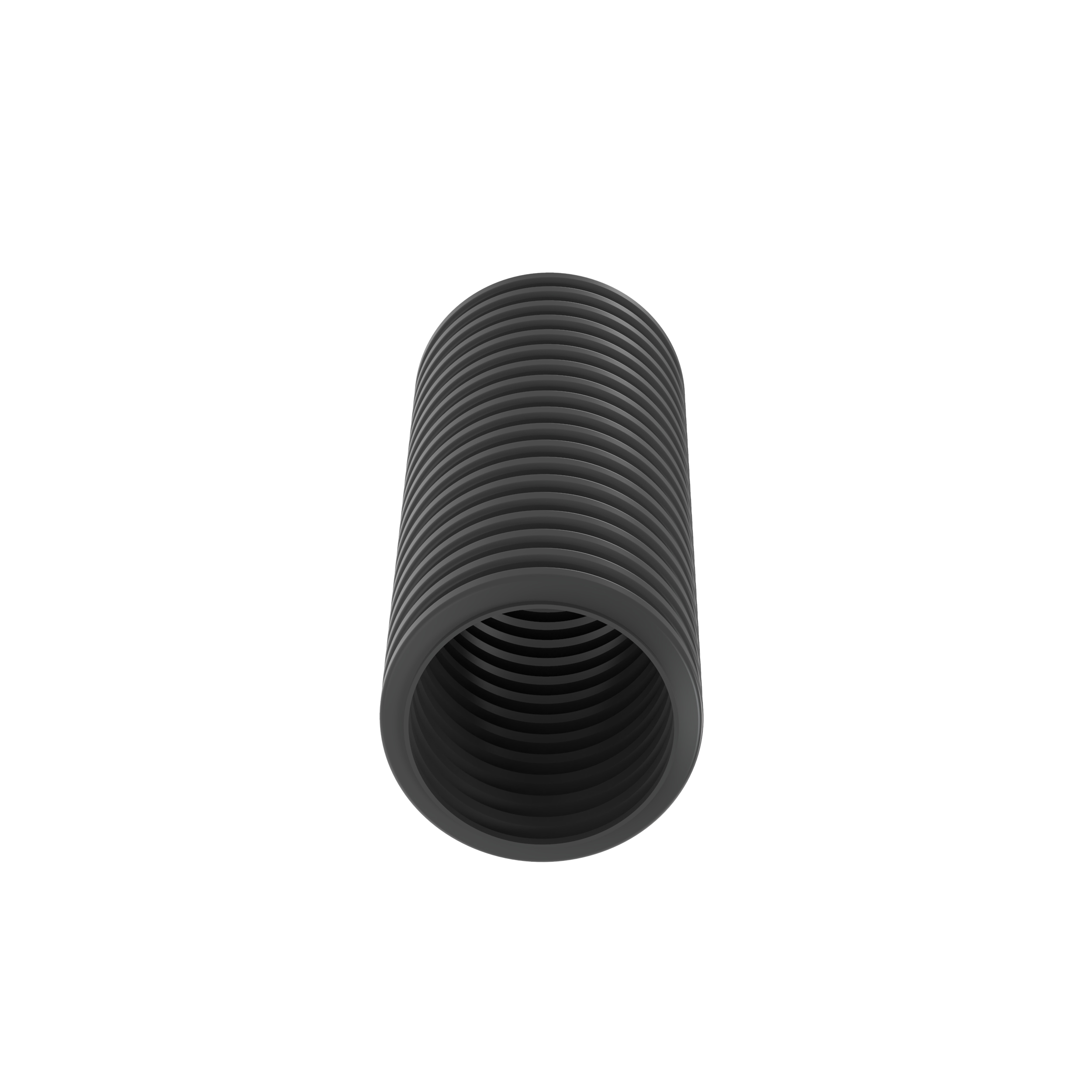 Düzeltilmiş Naylon Örgü Hortumu, .75" (19.05mm) x 100', HS Siyah, Paket 1