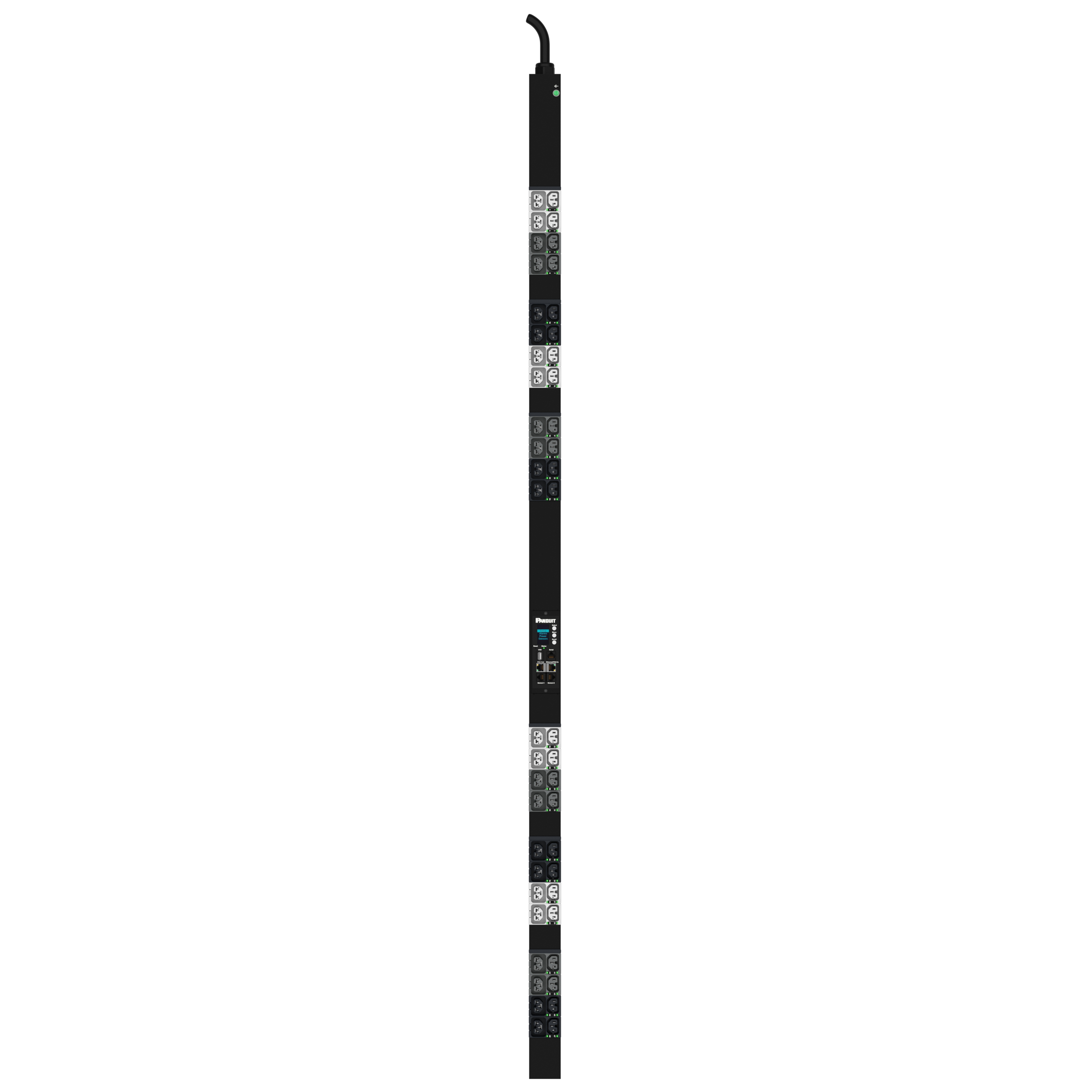 G6 MS Güç Dağıtım Birimi, 20A/16A, (24)C13/C15, (24)C13/15/C19/C21, IEC 60309 3P+N+E 6h