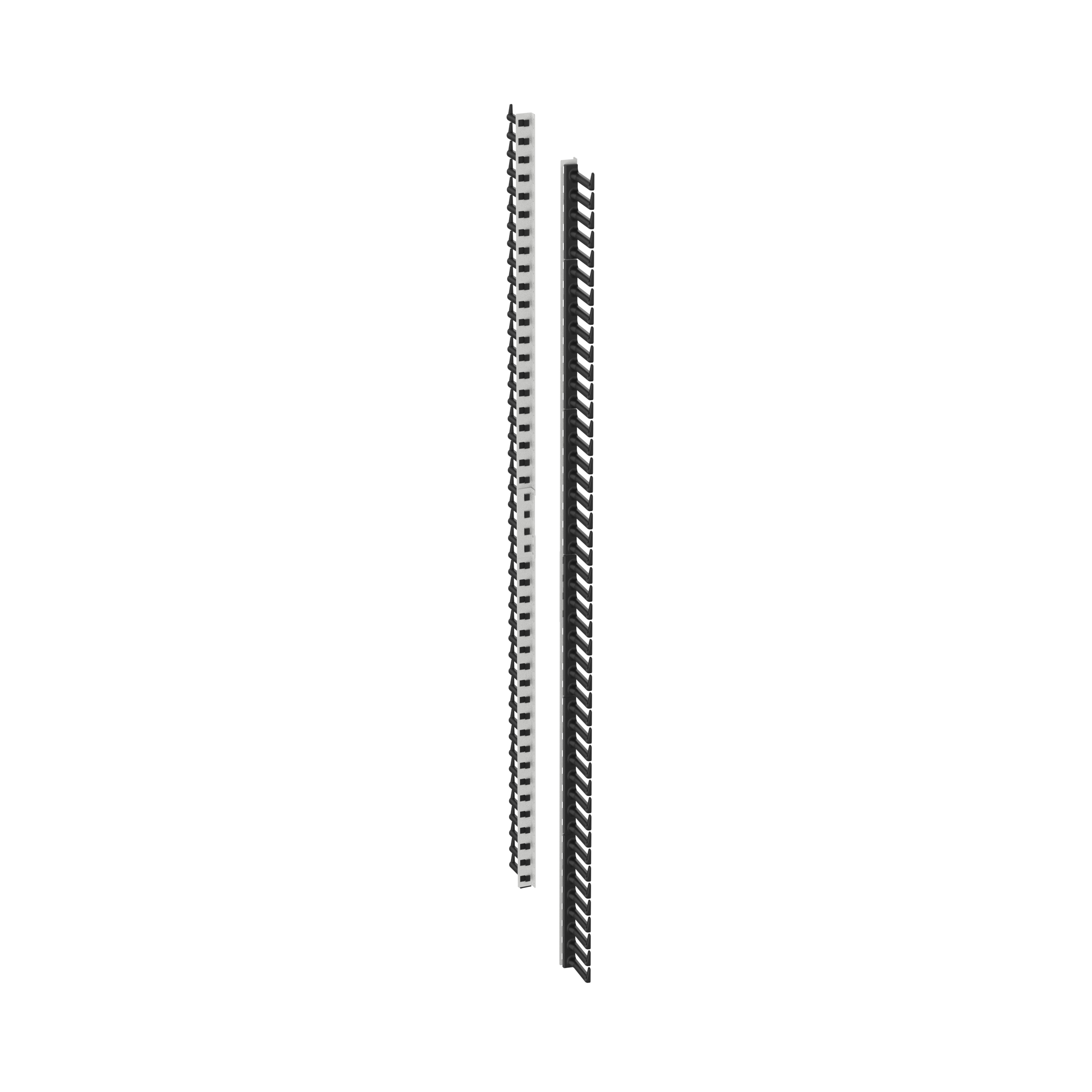 Kablo Yönetimi Parmakları, 800mm, 48 RU, Beyaz
