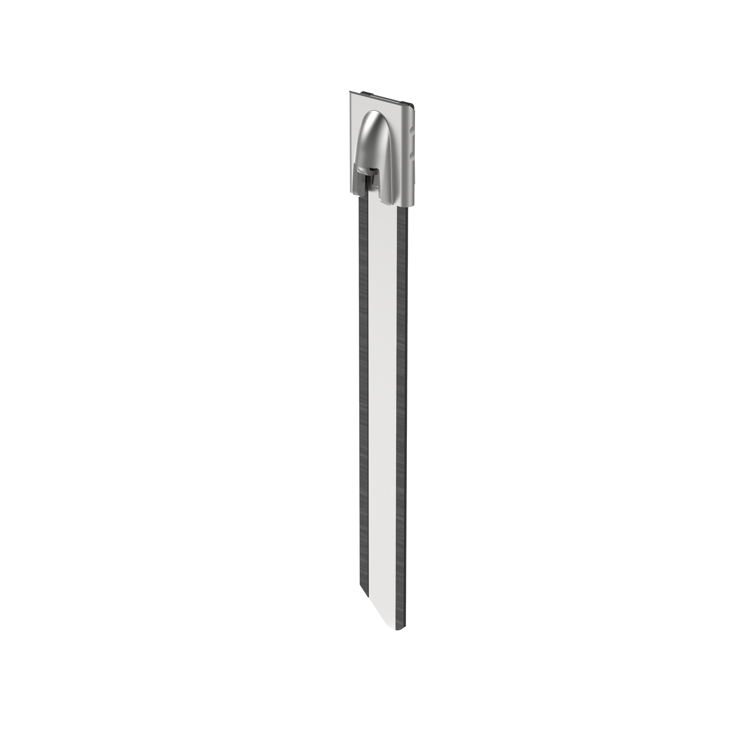 Kablo Bağı, PA 11 Kaplı Paslanmaz Çelik 316, Siyah, 254x8.1mm, 50'li Paket
