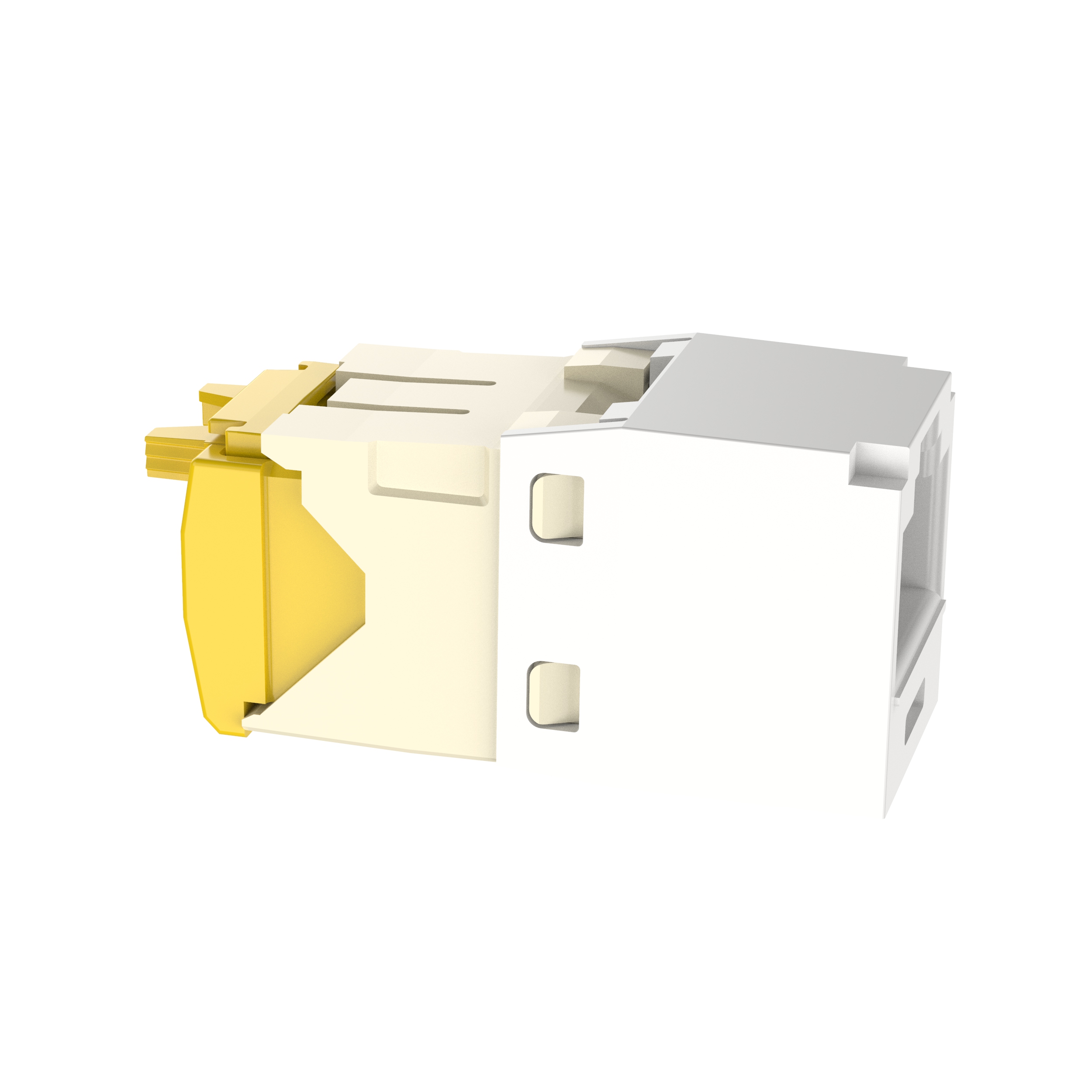 Mini-Com® UTP RJ45 Cat 5e TG Jack Module, IW