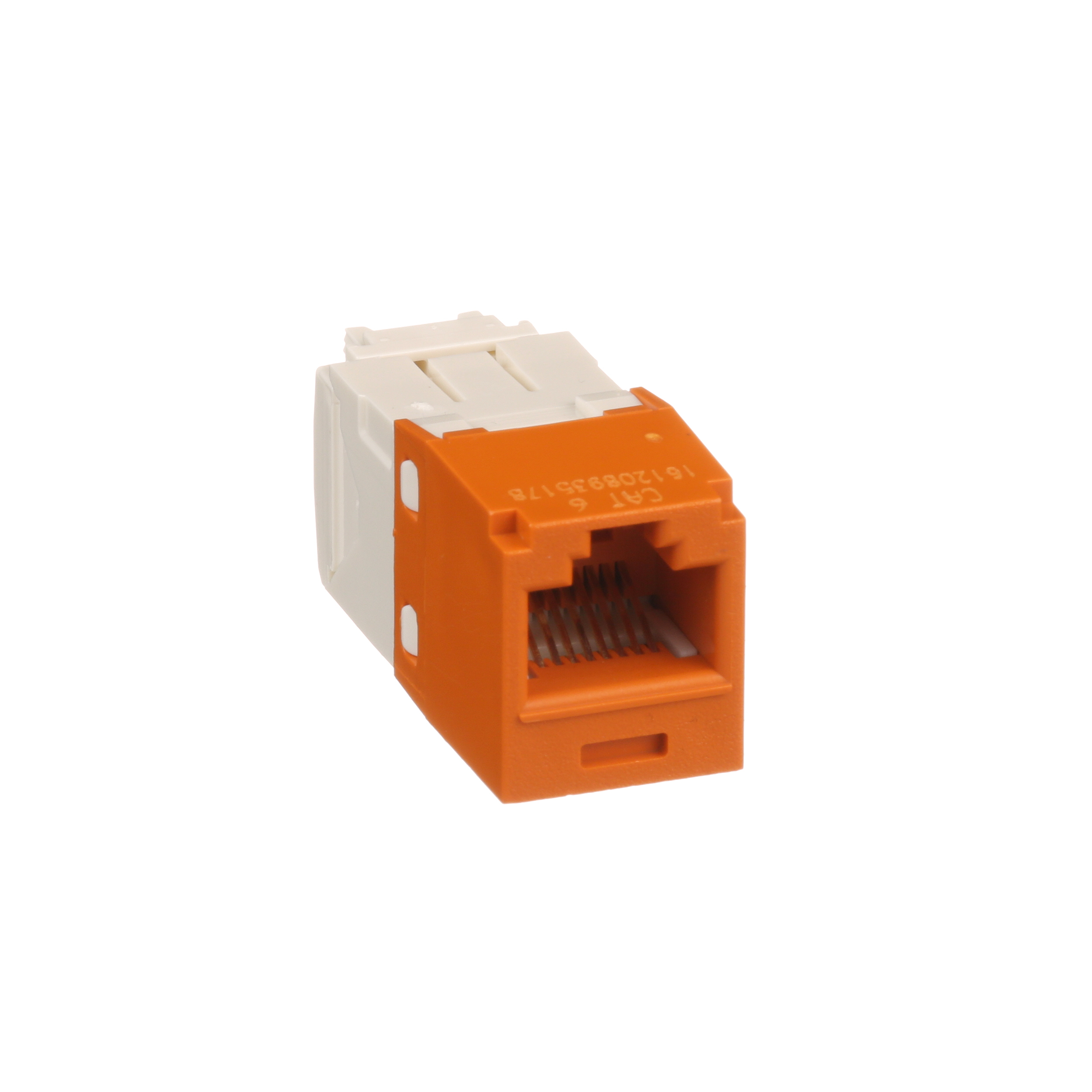 Mini-Com® UTP RJ45 Cat 6 TG Jak Modülü, Turuncu