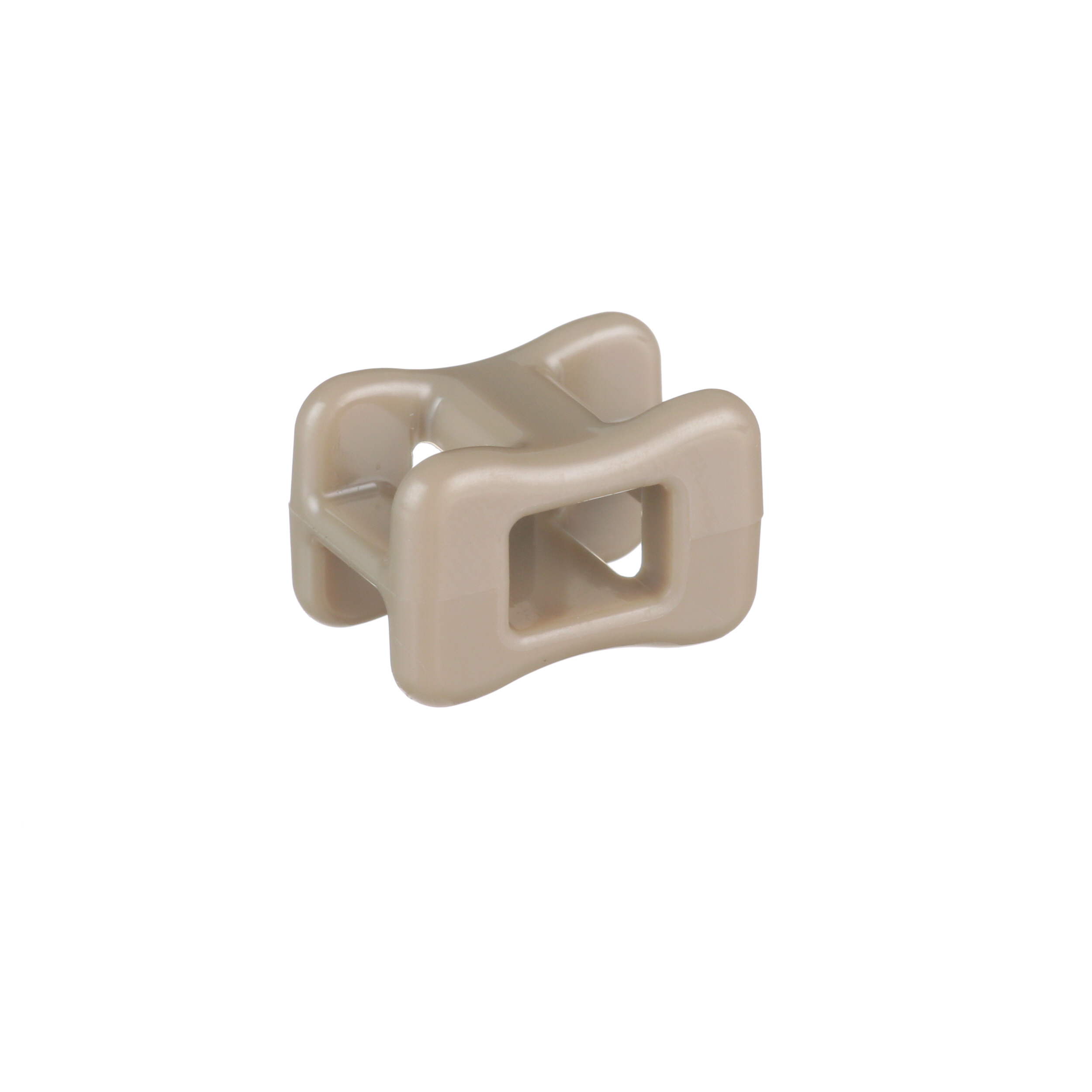 Cable Spacer, Light Brown, PEEK, Cable Tie, 14.5x9.7mm, PK500