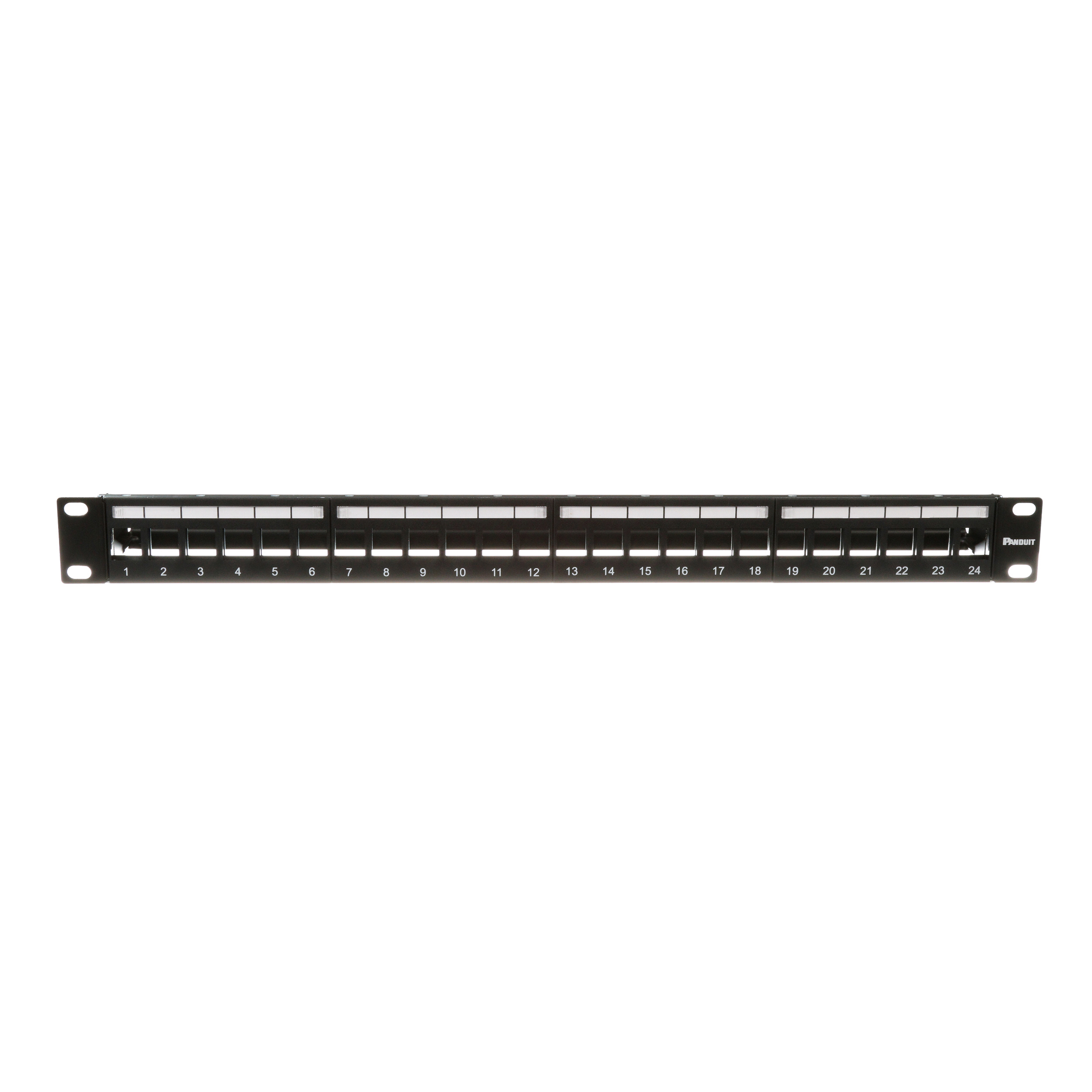 Keystone All Metal Shielded Patch Panel, 1RU