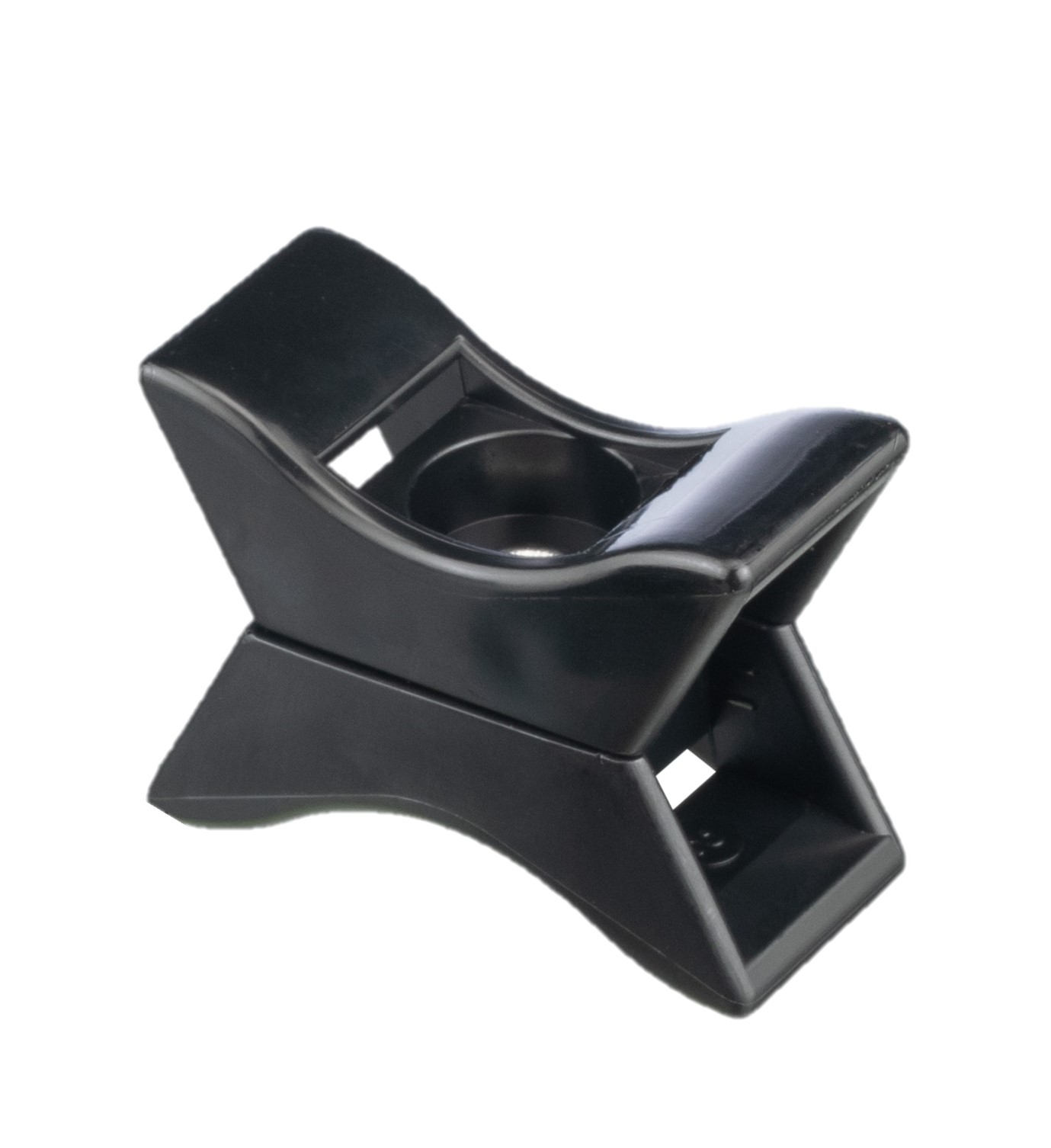 Heavy Duty Swivel Mount, Black, UV PA 6.6, Cable Tie, PK50