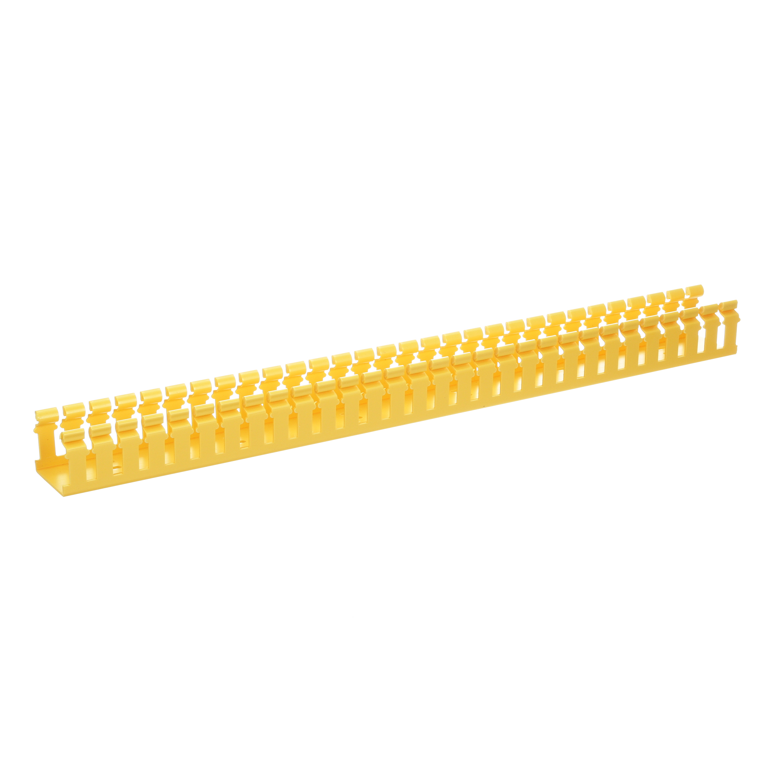 2X2 HINGE SLOTTED CHANNEL,  6 FT LENGTH, YELLOW