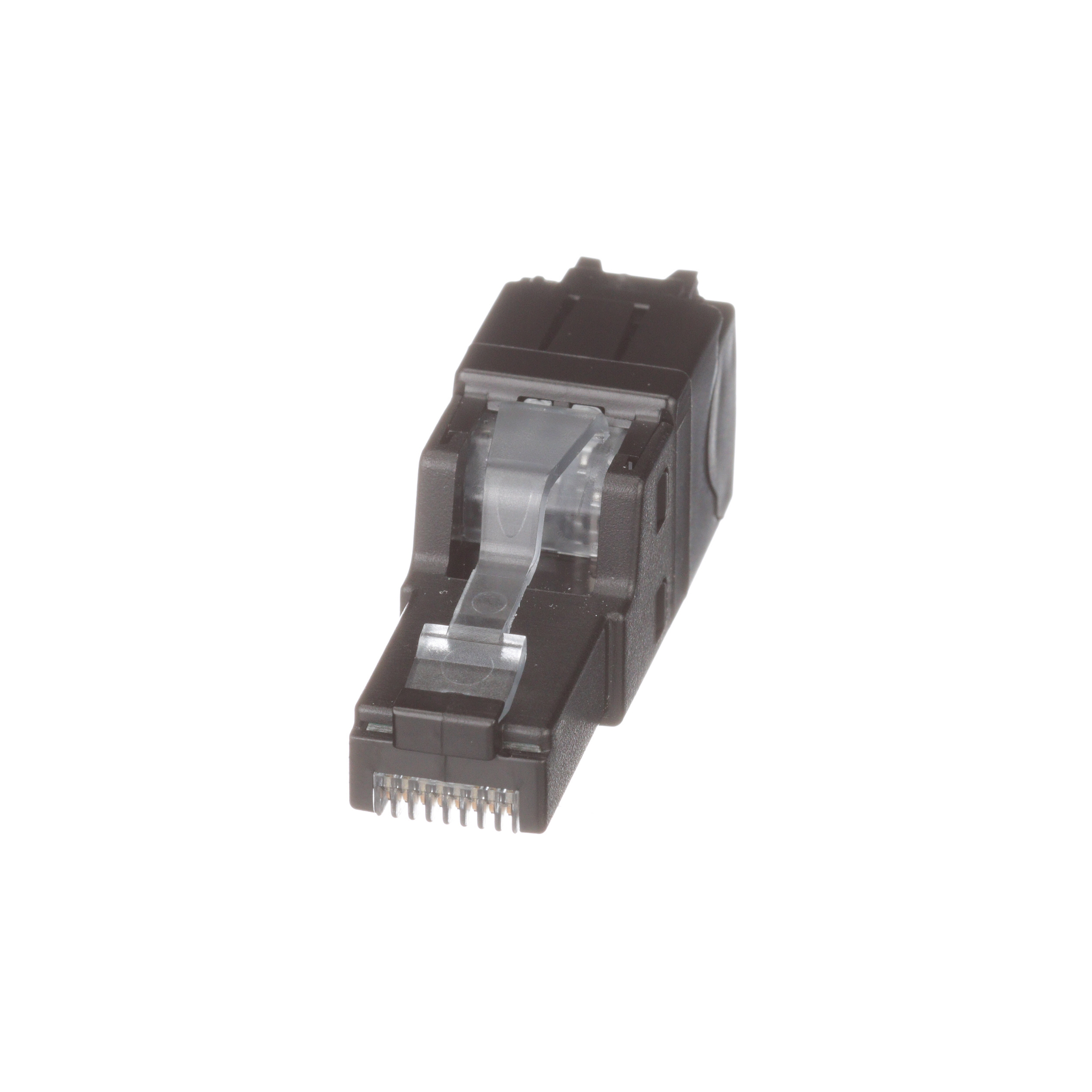 TX6A™ RJ45, Cat 6A UTP Field Term Plug, 22-26 AWG, Black