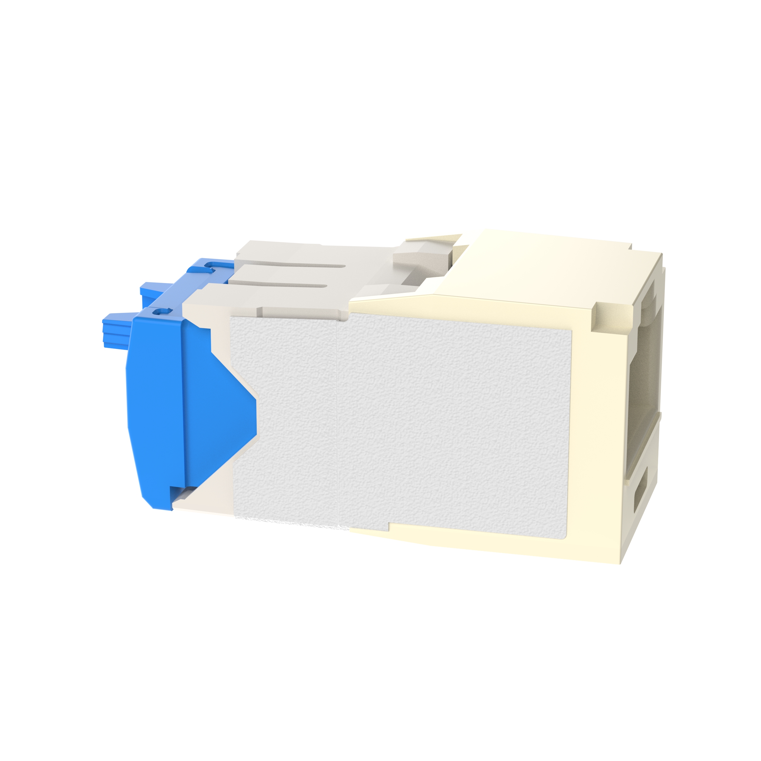 Mini-Com® UTP RJ45 Cat 6A TG Jack Modülü, EI