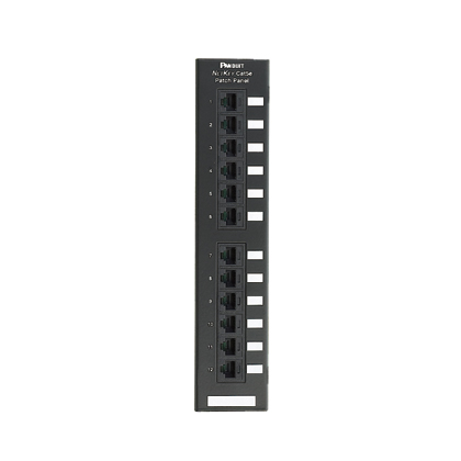 NetKey® Wall Mount Flat Category 6 Punchdown Patch Panel