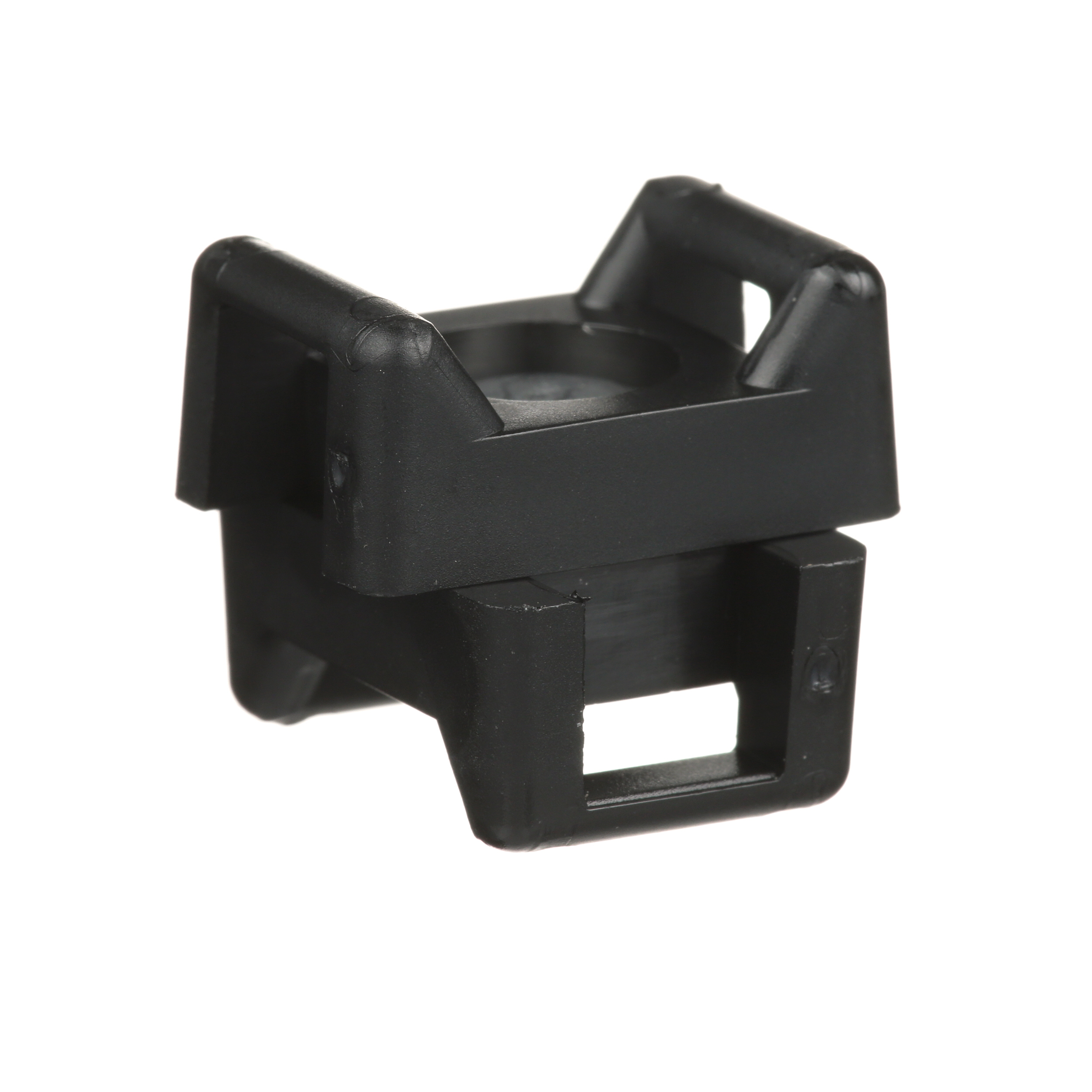 TM3-X2-C0Y Swivel Cable Tie Mount, Black, UV PA 6.6, PK100