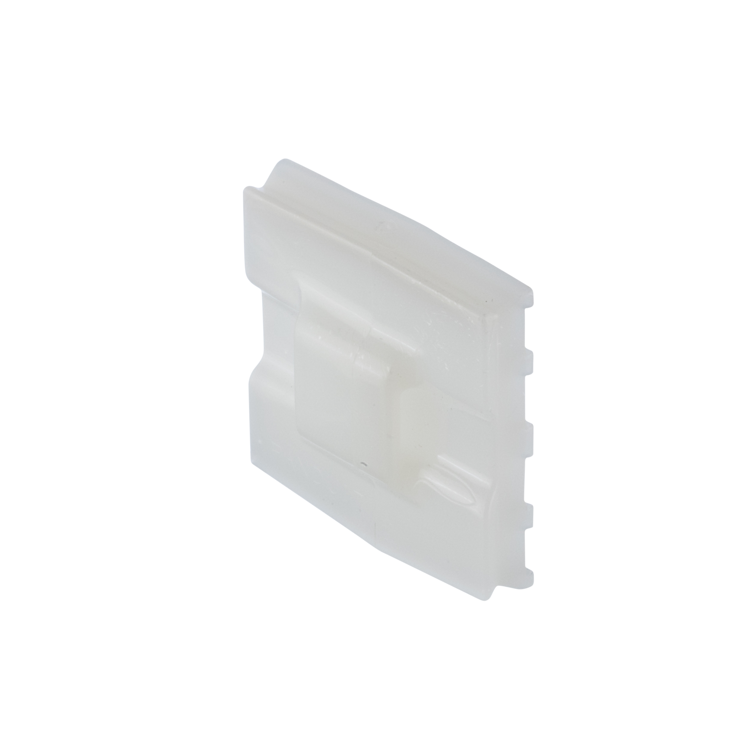 Cable Tie Mount, Natural, PA6.6,Two-Part Epoxy,24.9x50.3mm, 500PK