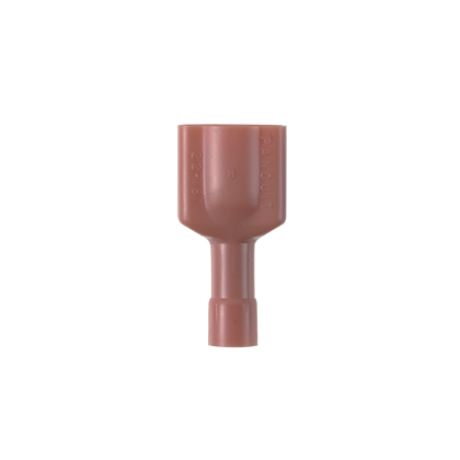 Clip isolé;6,35×0,8;rouge