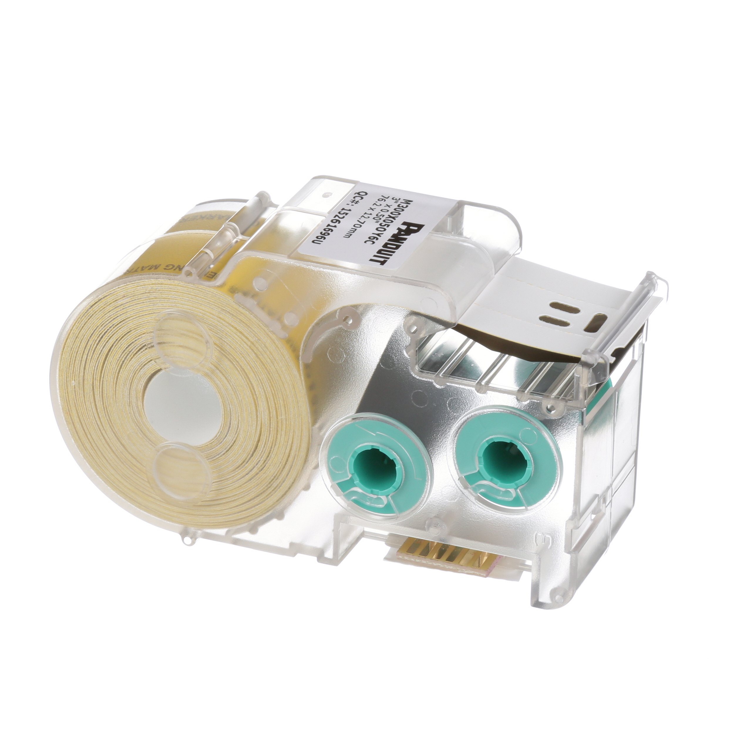 Mkr Plaka, Polyester/PO, Sarı, 76.2mm Genişlik, Paket 1