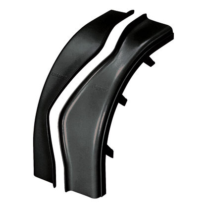 4x4 DIŞ ORTA DİKEY DİK AÇILI KAPAK, LSZH, SİYAH
