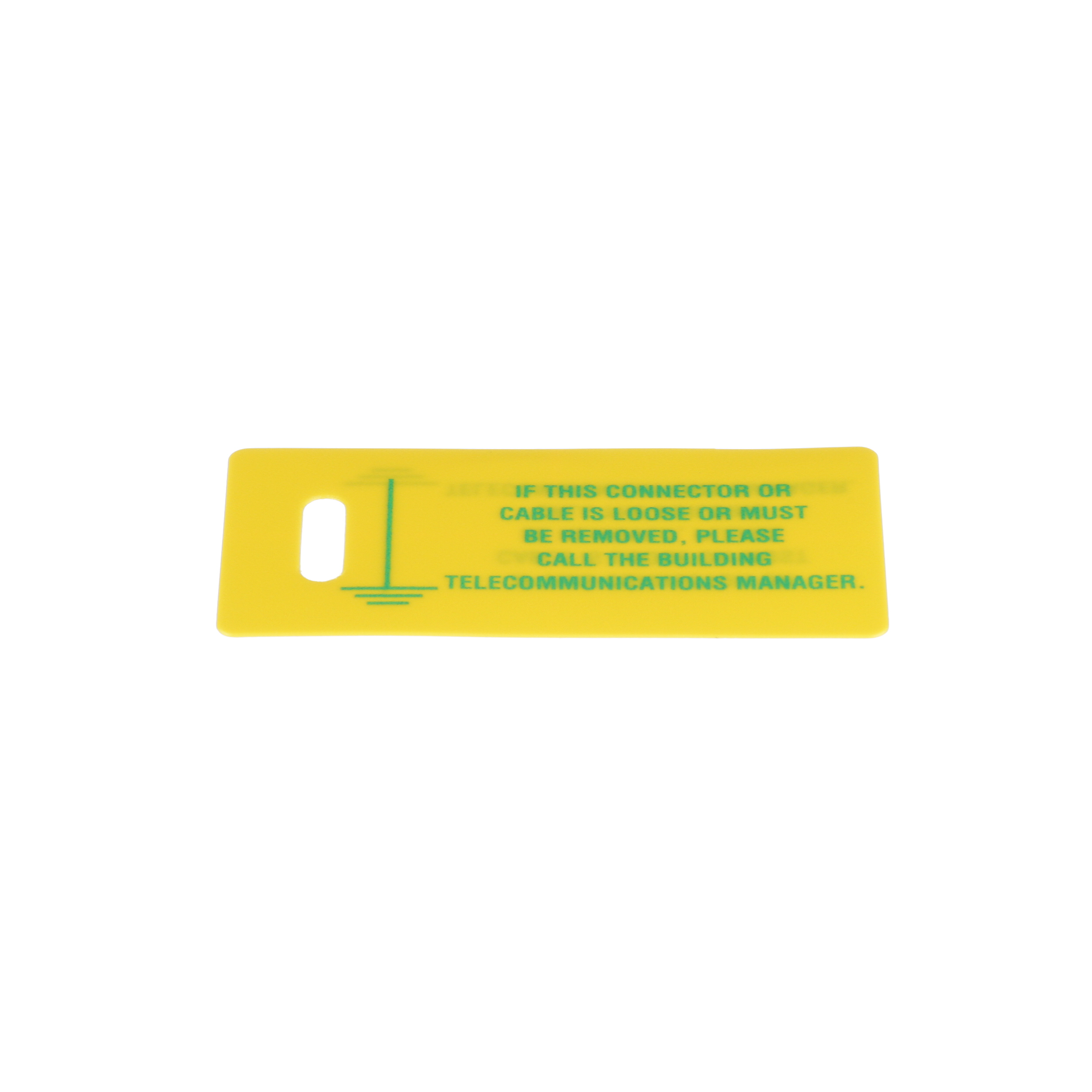 Label Kit,Poly Cardstock,Green/Yellow,35.05x69.85mm,PK1