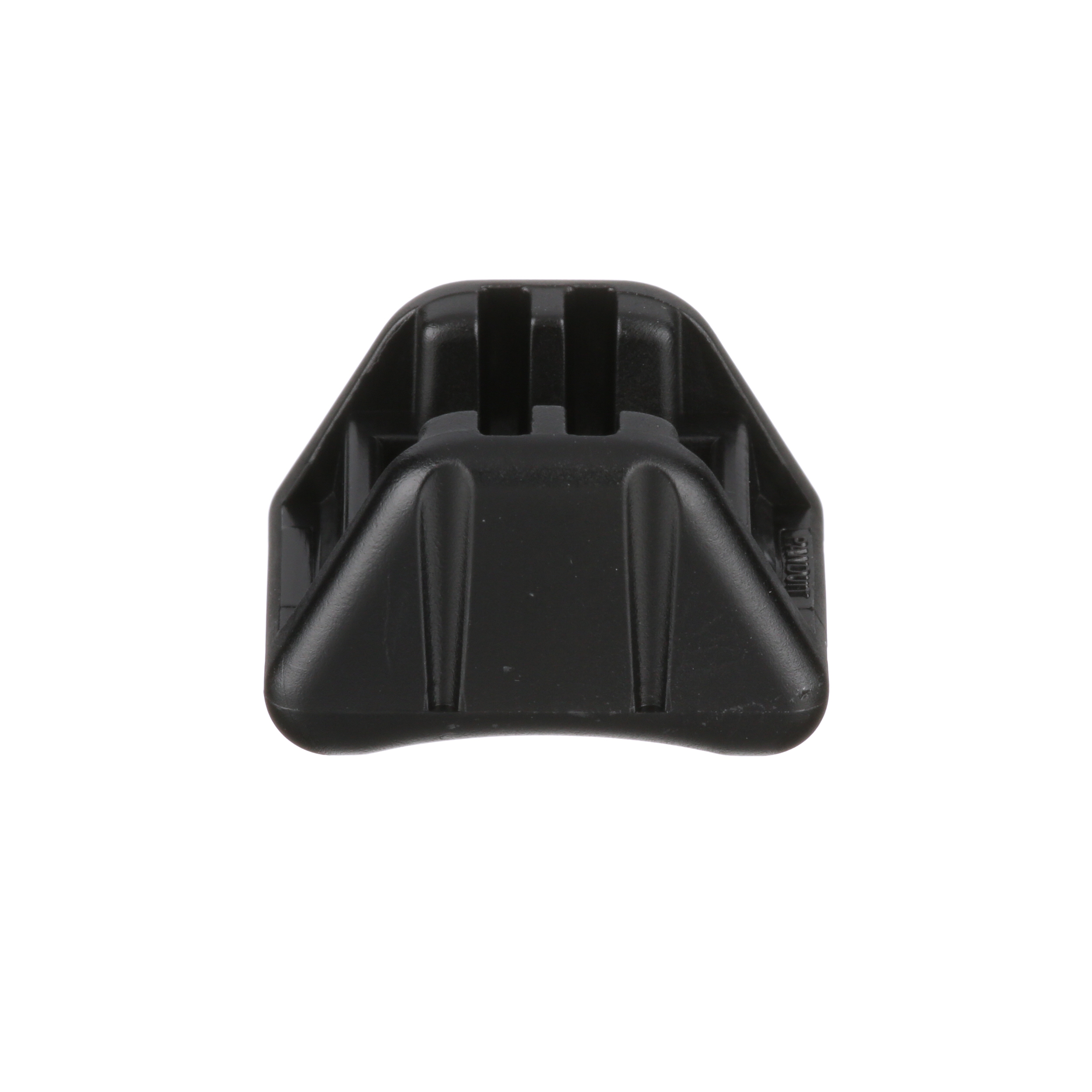 Dura-Ty Cable Tie Heads, Blk,Acetal,UV, 20.6mm, PK25