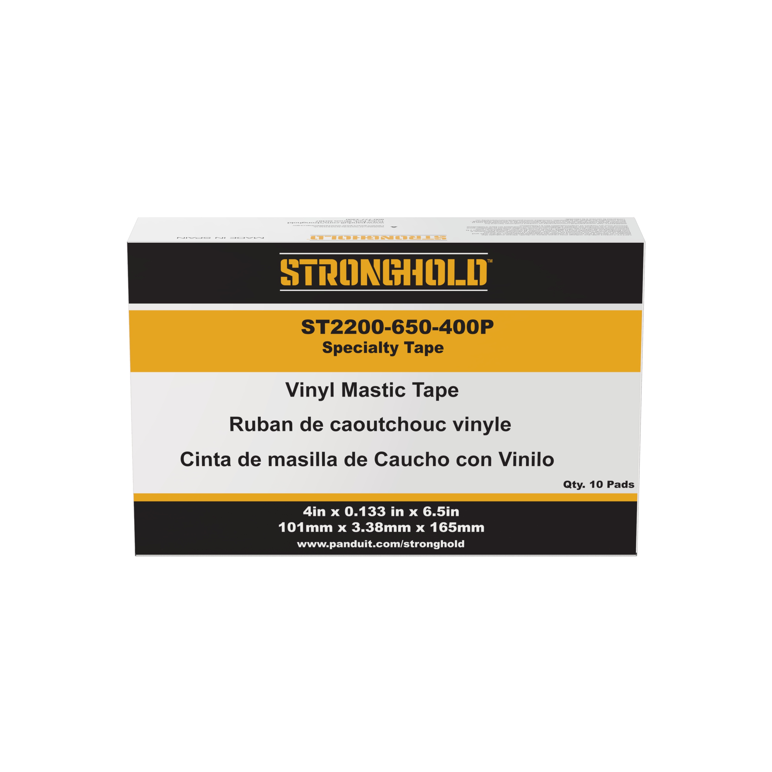 Specialty, Black, PVC,Vinyl Mastic Roll, PK1