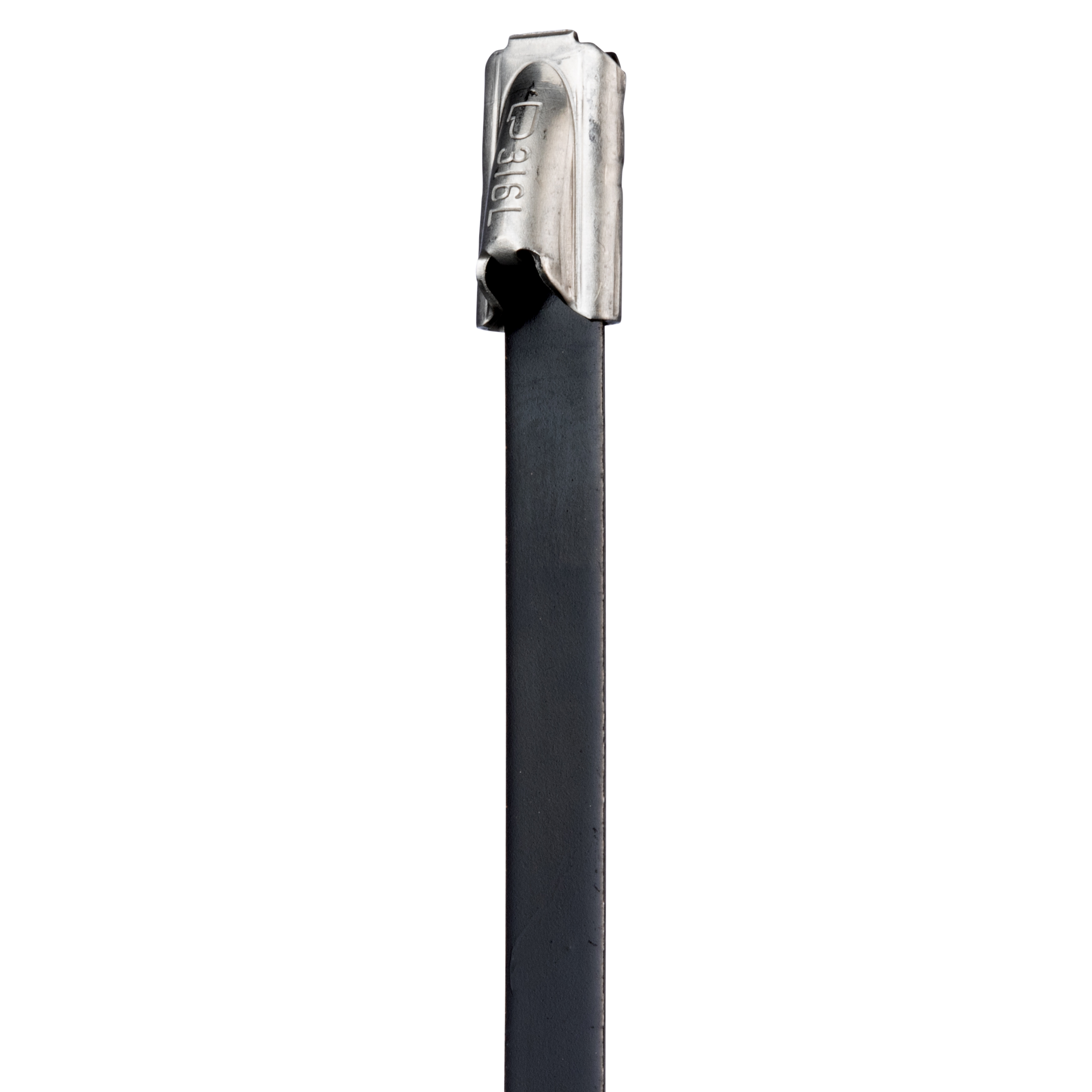 Kablo Bağı, Siyah, UV, 316L Paslanmaz Çelik, Standart, 158x4.6mm, Paket 100