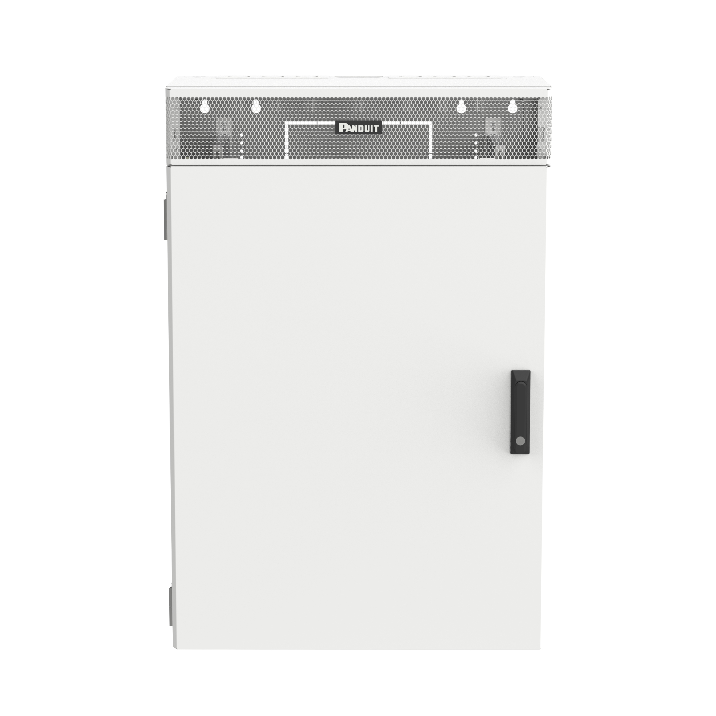 TrueEdge™ Vertical Wall Mount Enclosure, 6RU, White