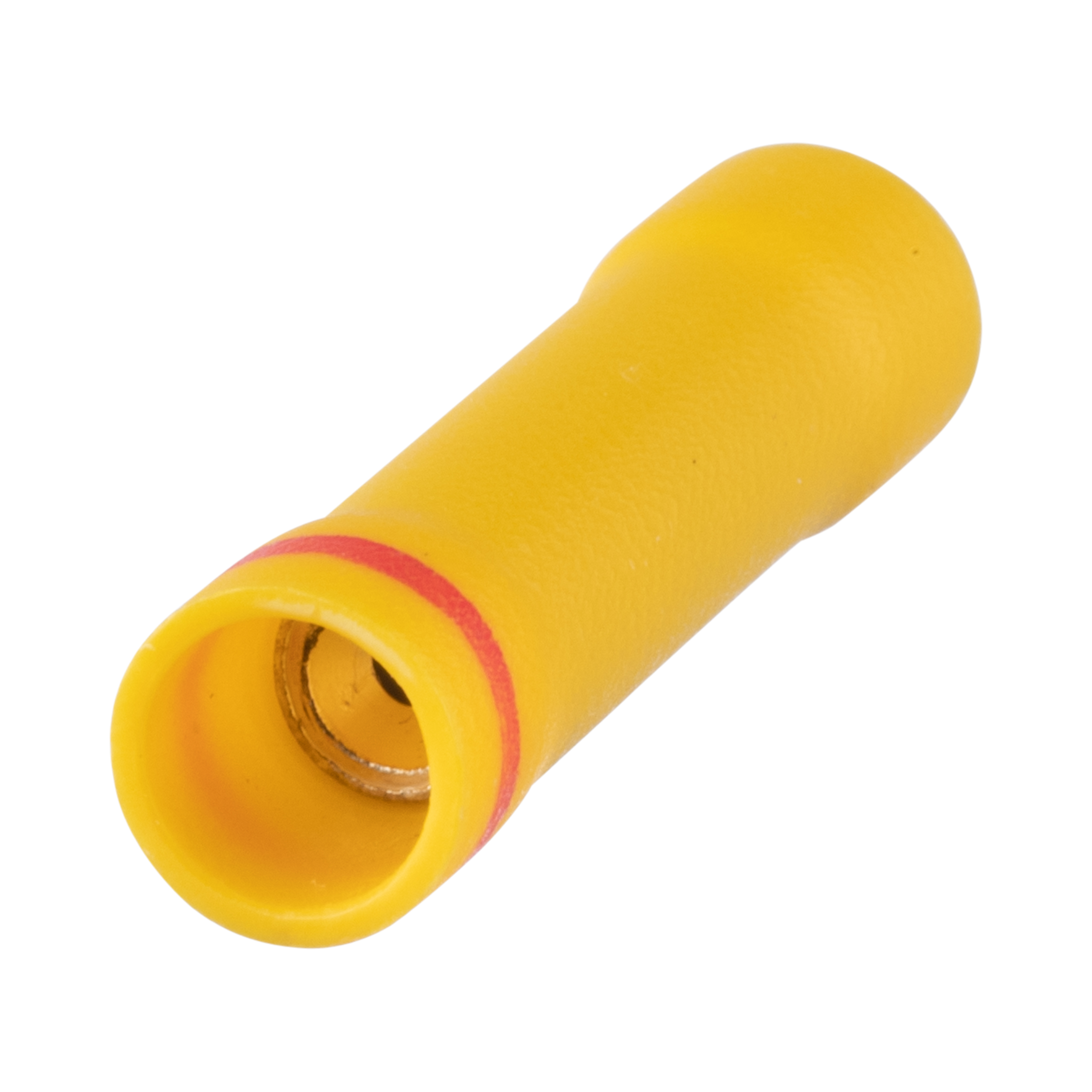 Step-Down Butt Splice, Yellow, Vinyl,31mm,6- 0.5mm², PK25