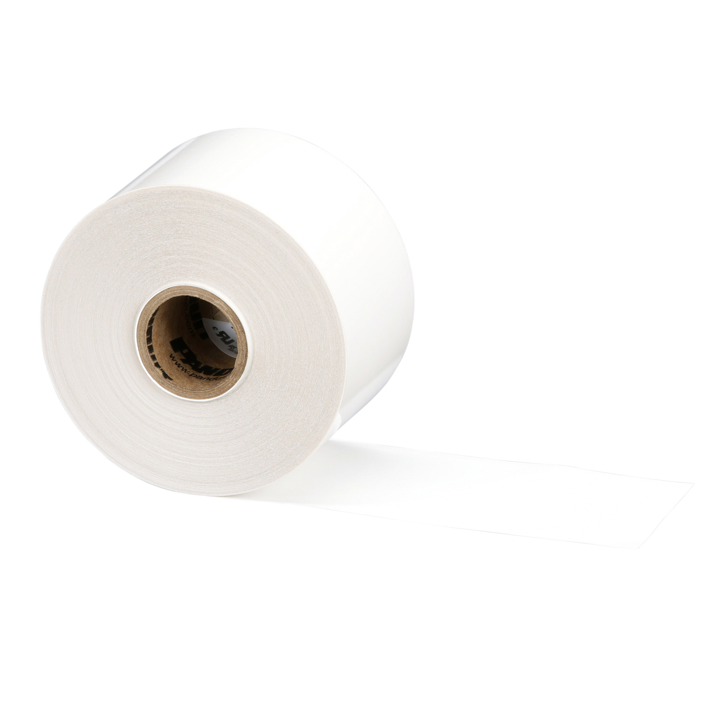 Termal Transfer, Sürekli Bant, Polyester, 2.00" Genişlik x 100' Uzunluk, Şeffaf, 1 inç Çekirdek, Paket 1