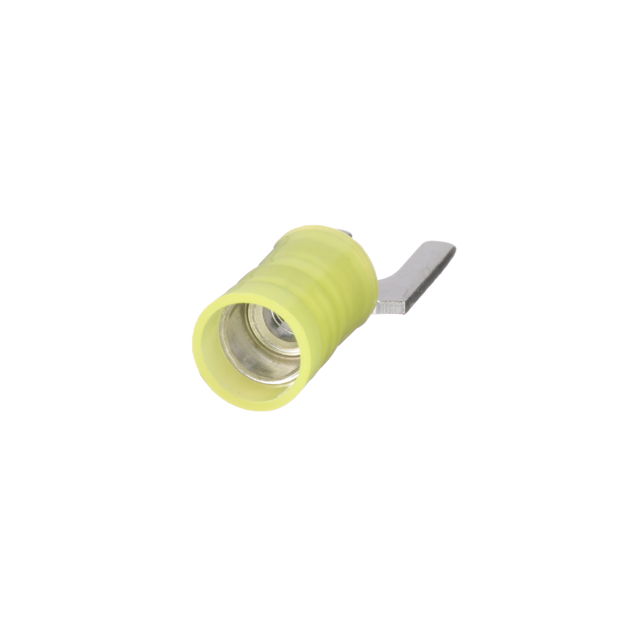 Çatal Terminal, Sarı, Naylon, 4.8mm Çap, 4-6mm² Kablo, 50'li Paket