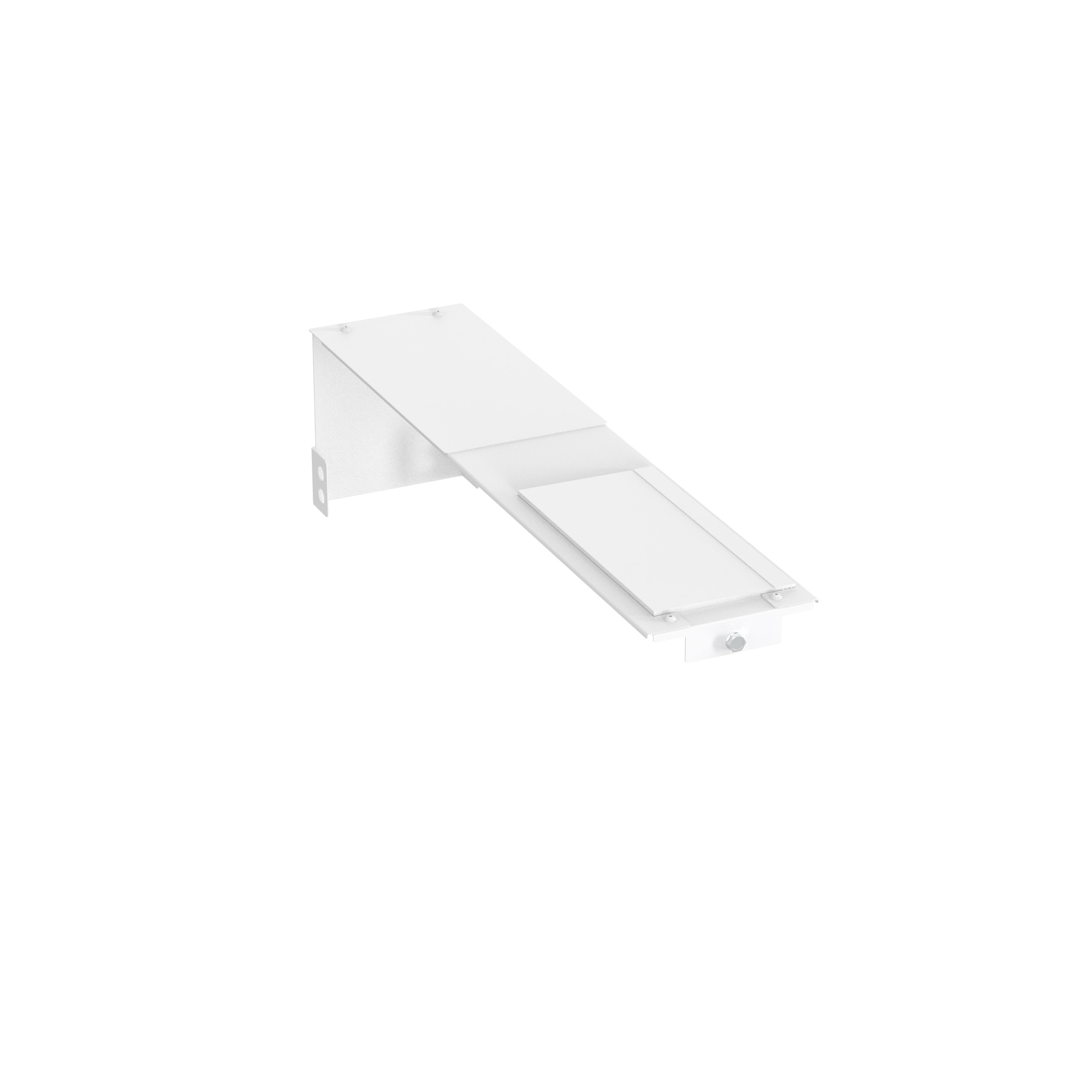 PR2V Üst Kapak 6" Genişlik Ayarlanabilir Derinlik 30" ila 36", Beyaz