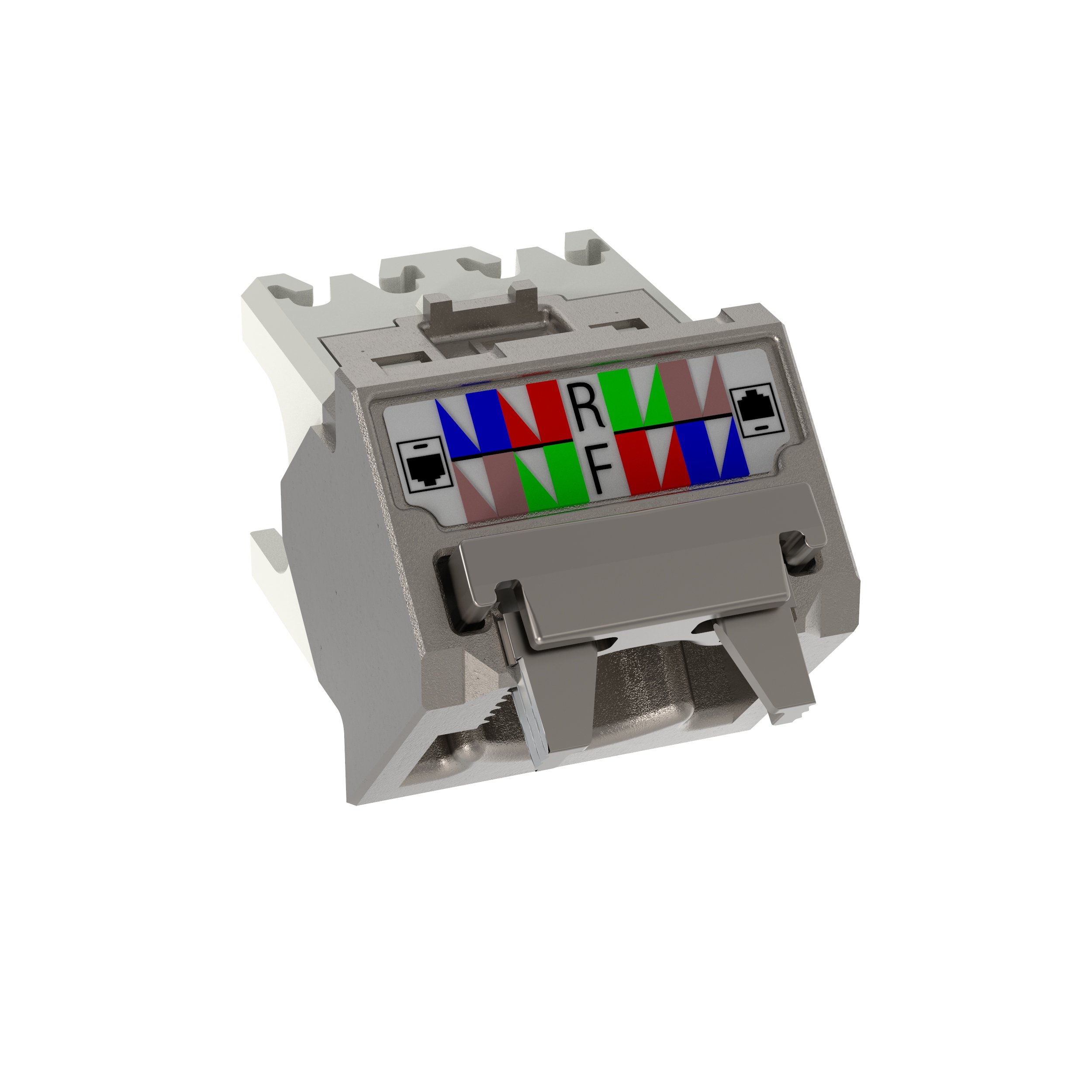 45° Up/Down Angled Wire Cap for TX6™ PLUS Shielded TG Jack Module