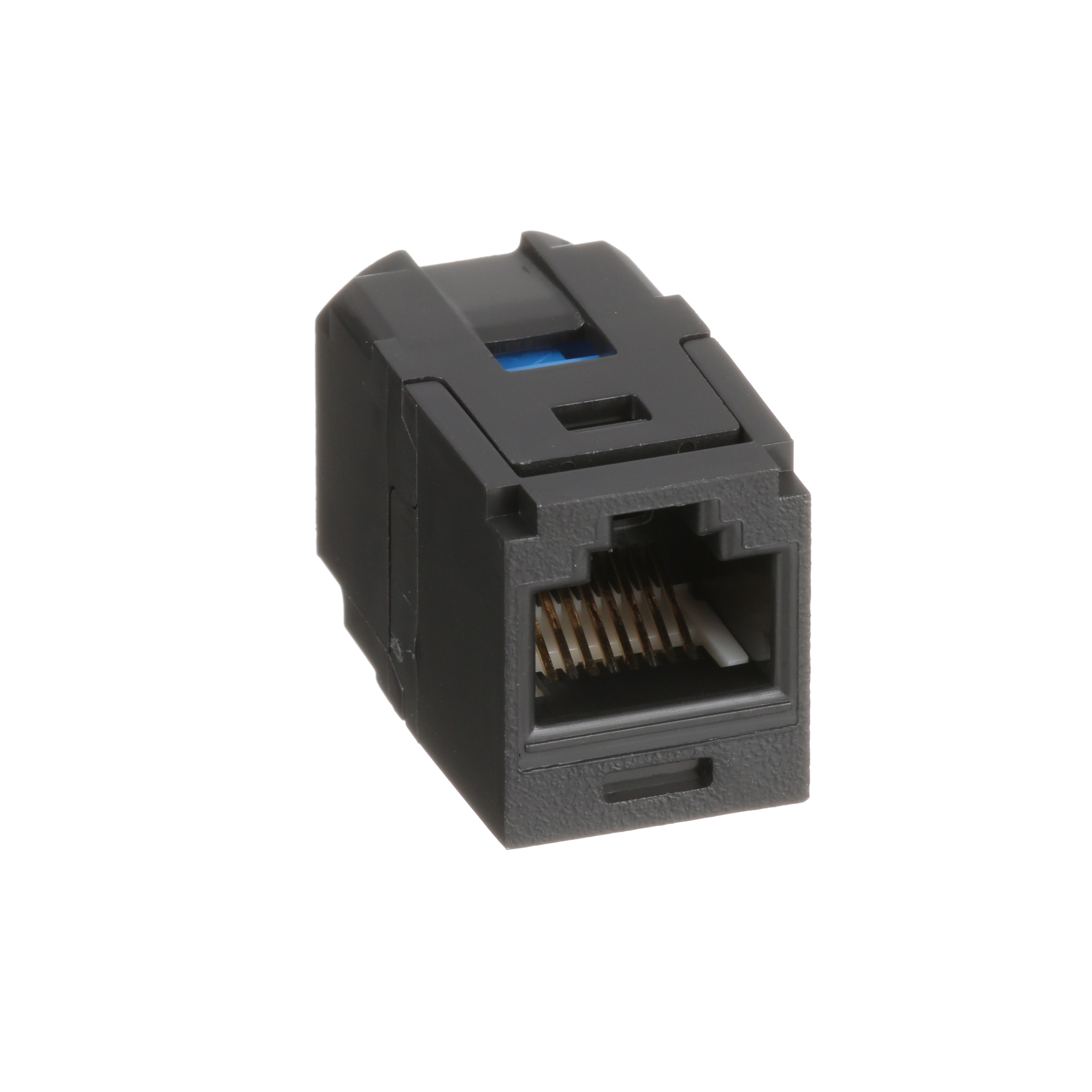 Mini-Com® Cat 5e UTP RJ45 Bağlantı Modülü, Siyah