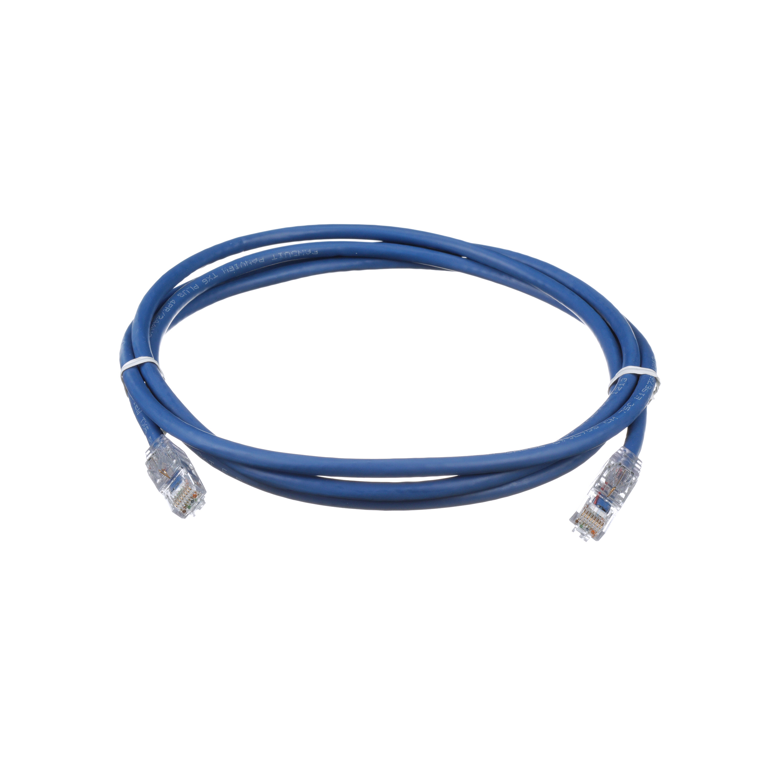 Cu,PatchCord,PV,UTP,Cat6,BU,7ft
