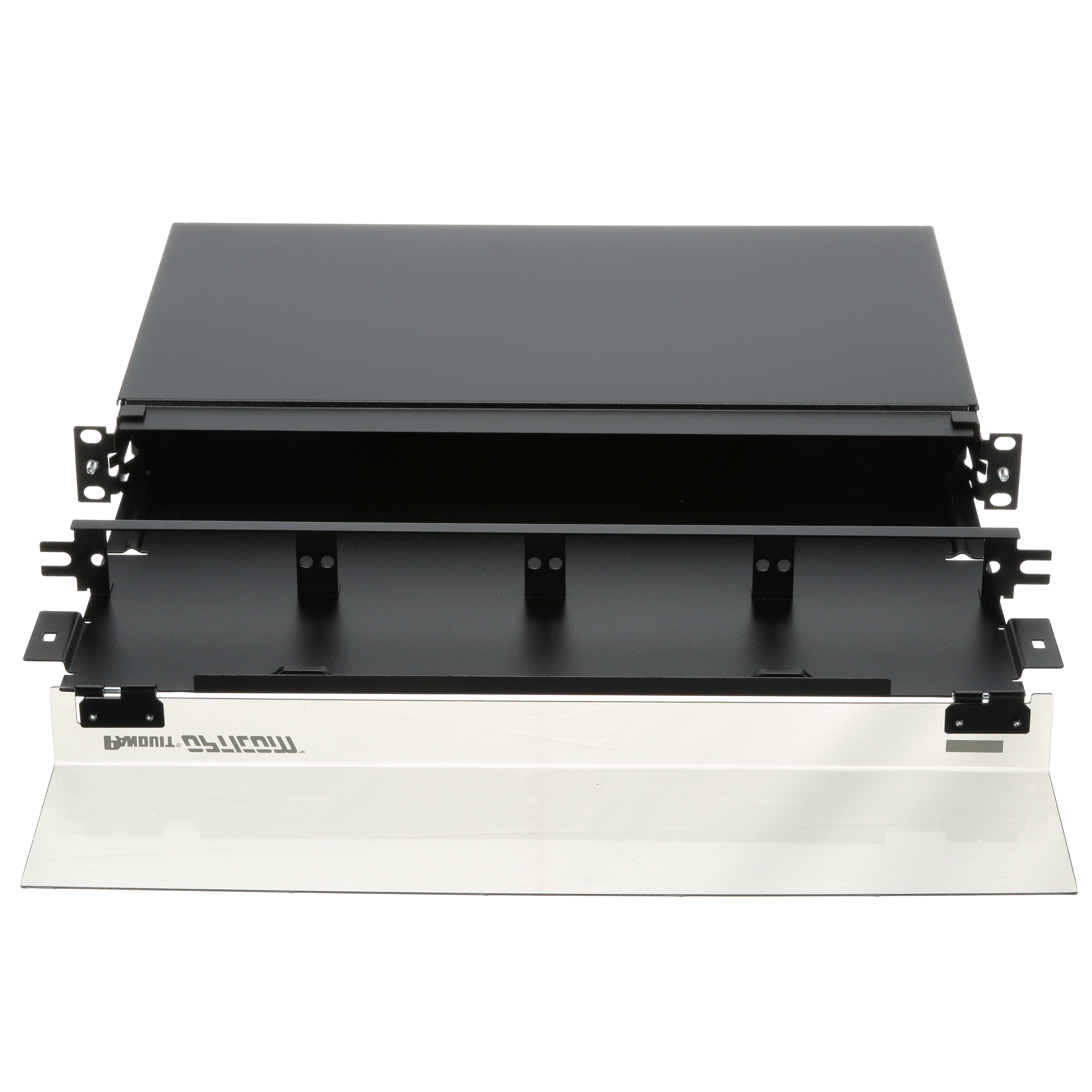 Opticom® Fiber Drawer, Black, 1 RU