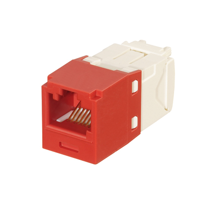 Mini-Com® TX6™ PLUS Keyed UTP RJ45 TG Jack Module