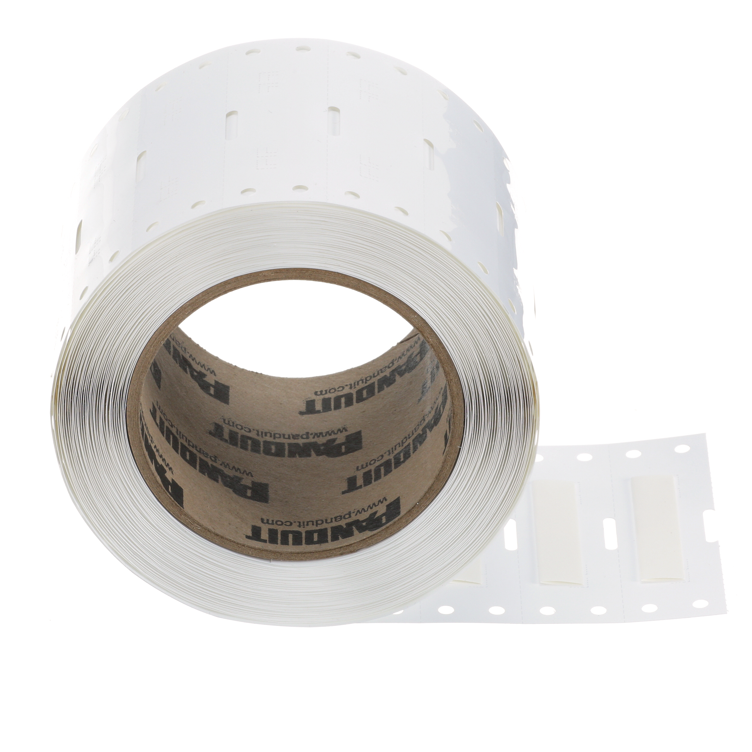 Gaine thermo blanche 25,4mm dia.25,4/8,4mm imprim. TDP43 rouleau de