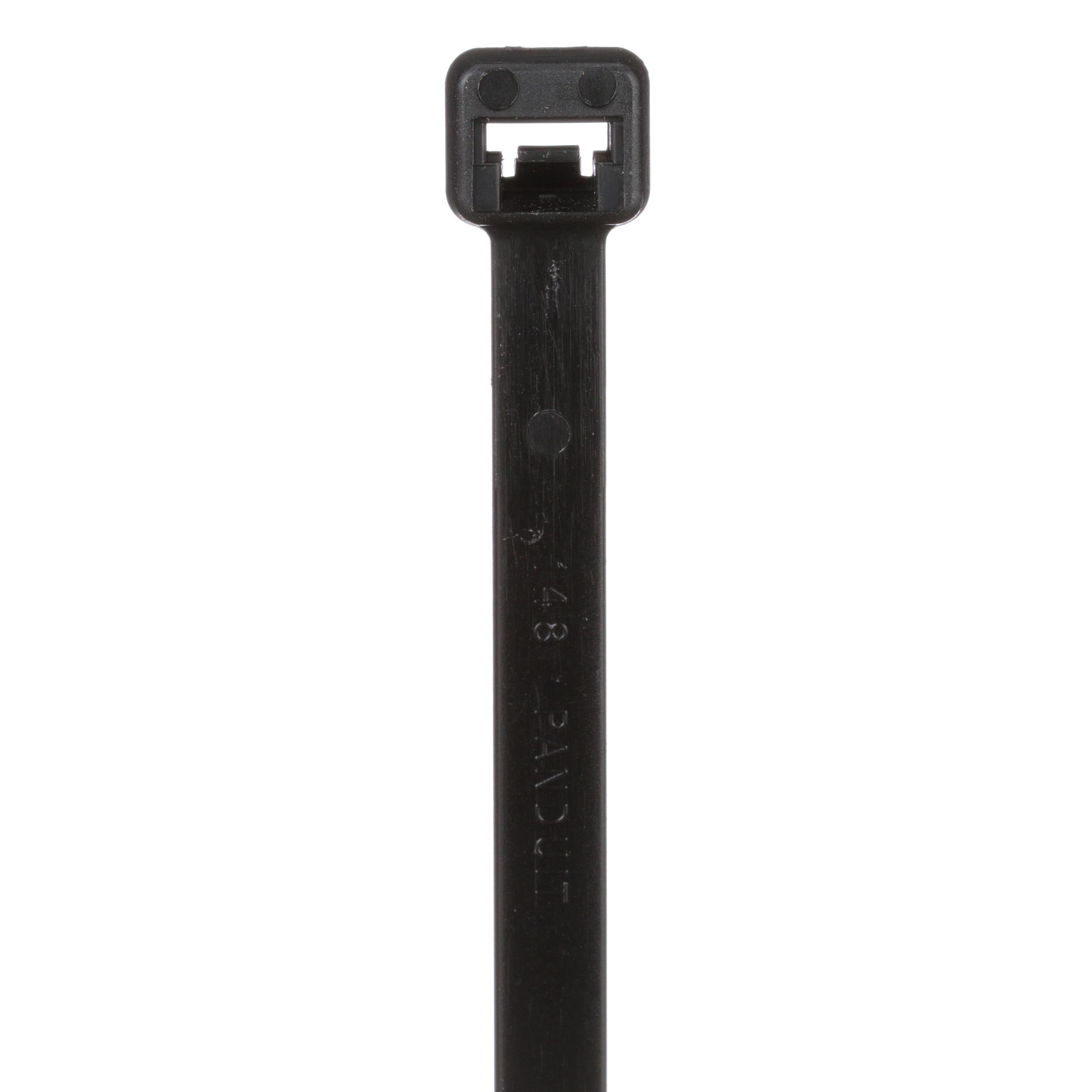 Collier PLT 246X3,7mm PA 6.6 Noir UV Cdt:1000 (sachet)