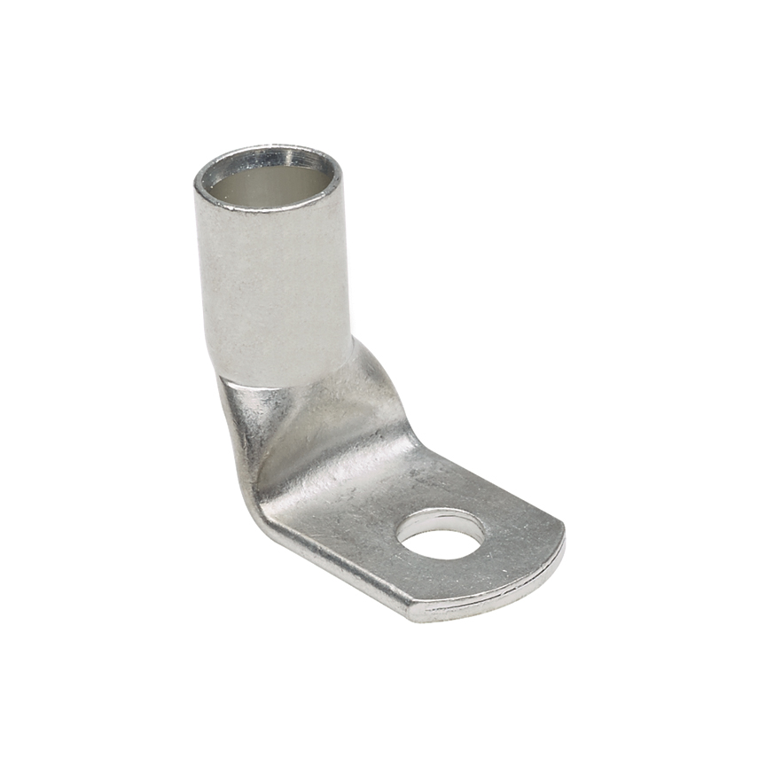 Pan-Lug™ Copper 1 Hole 90° Tongue Compression Lug, Metric