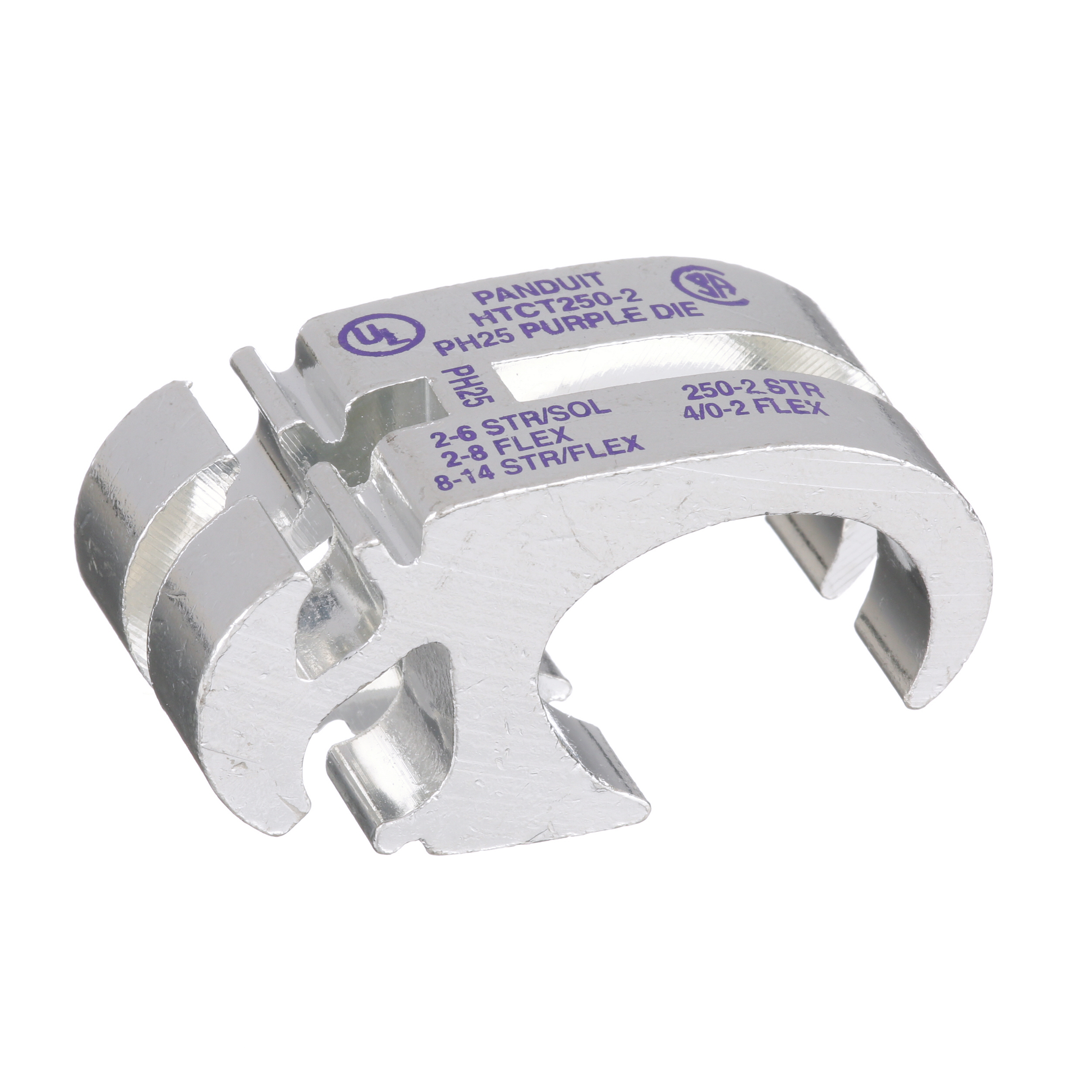 Comp. Tap, 250-2, Copper, PK1