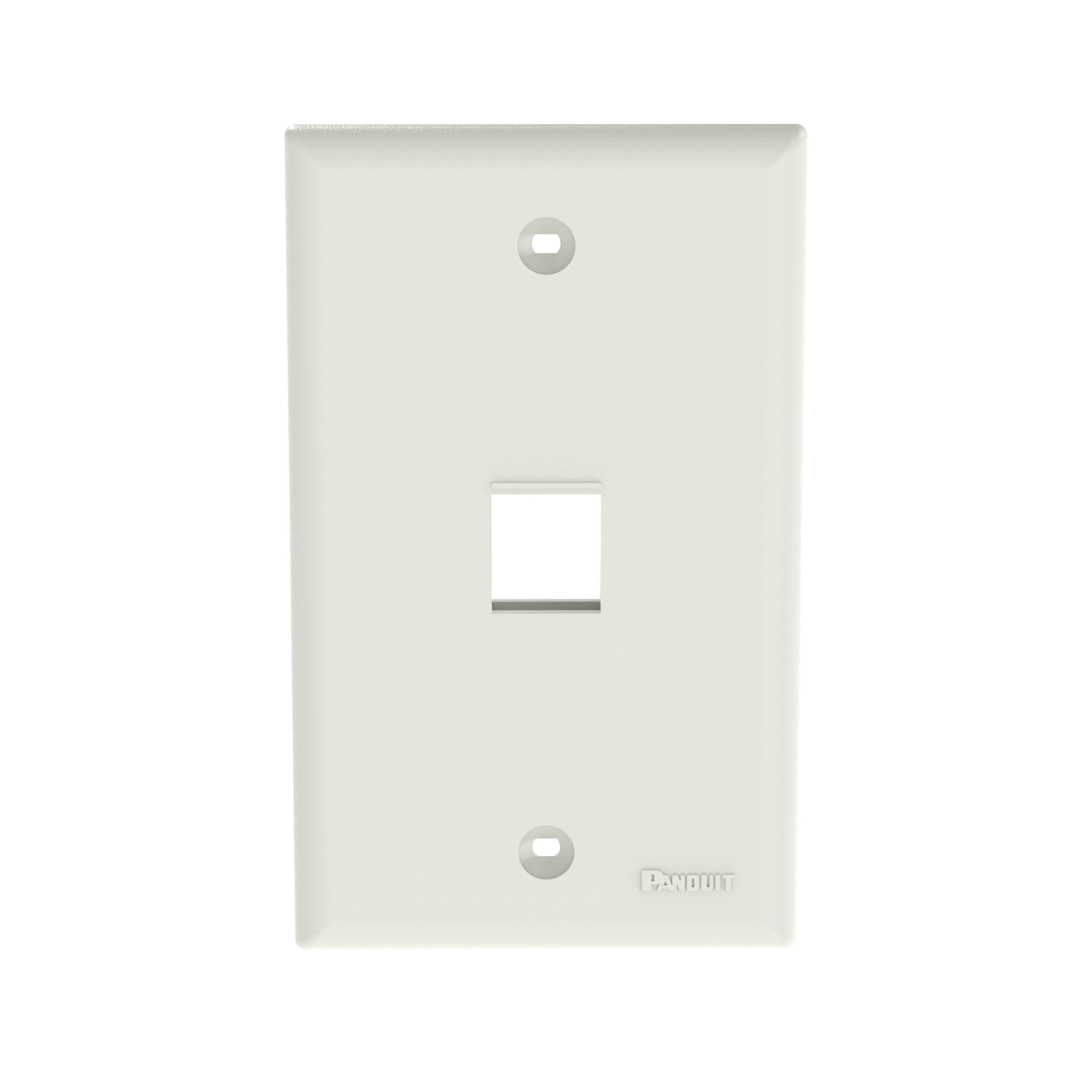 NetKey® Yüz Levhası, 1 Port, Krem Beyazı