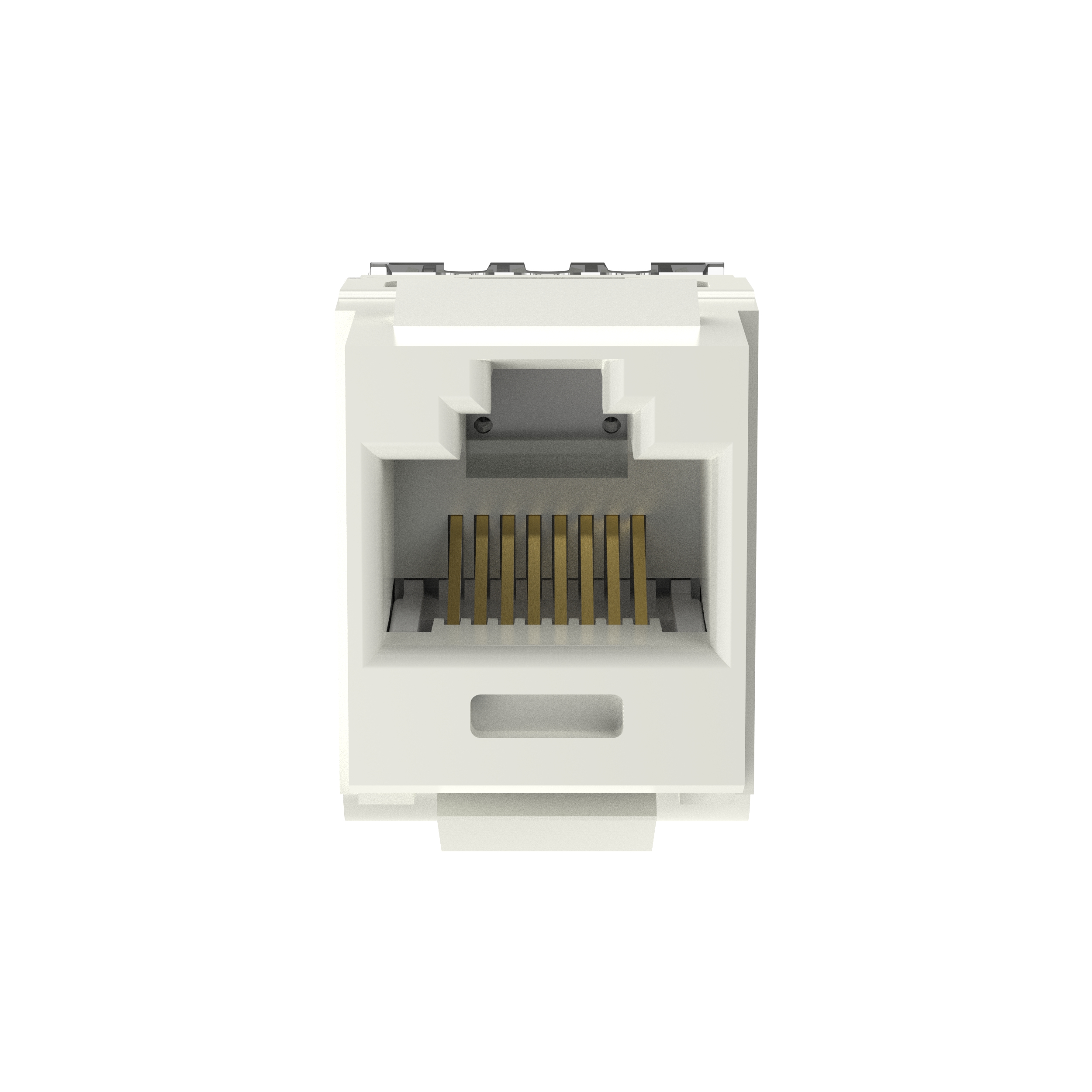 Keystone Cat 6 Çıkış Jakı, Uluslararası Beyaz - 25'li Paket