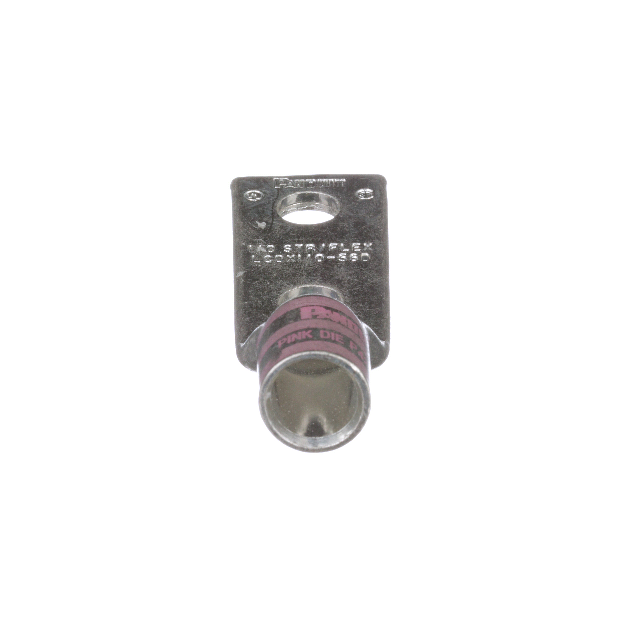 CuLugF,2Hole,1/0AWG,5/16,1PKG10"