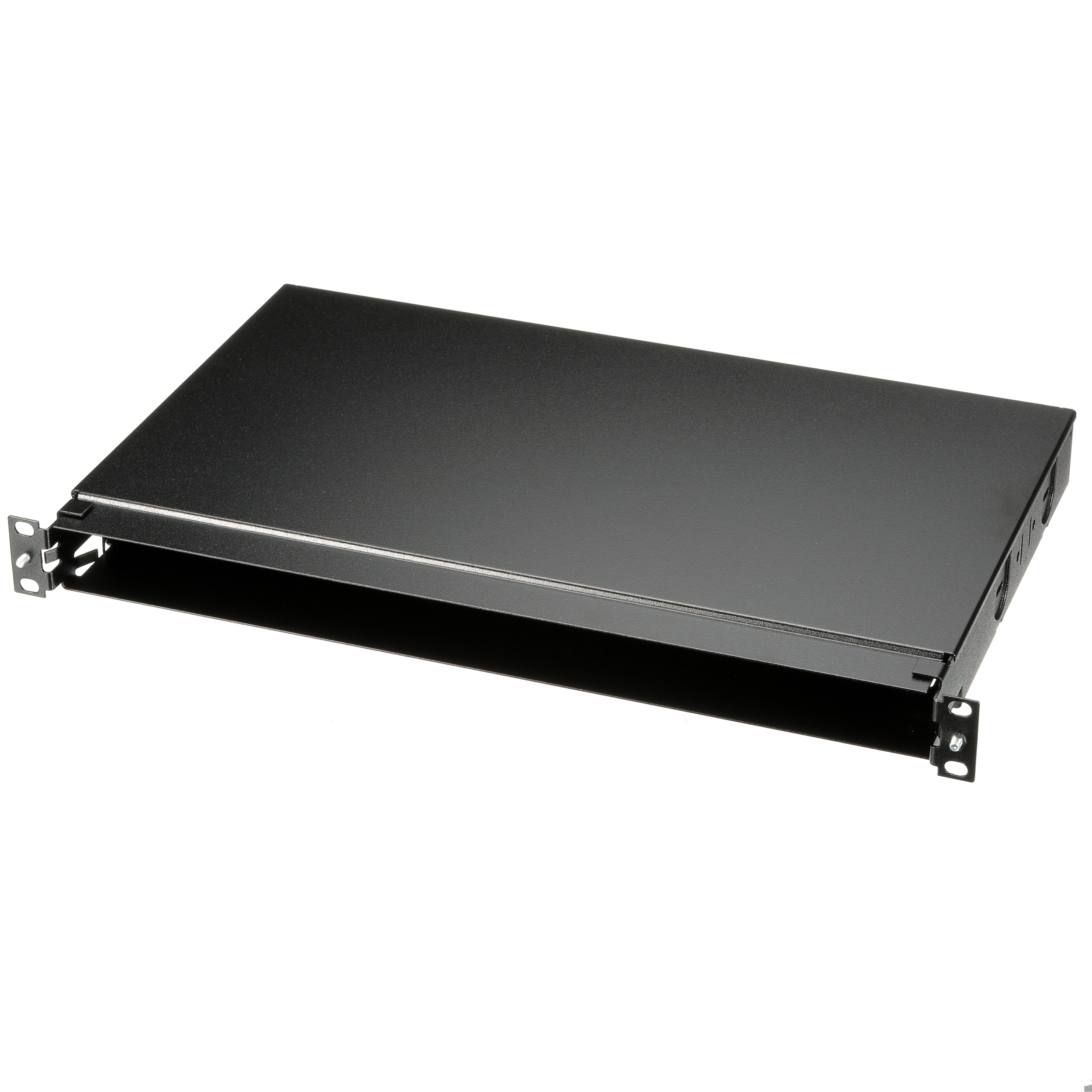 Opticom® Fiber Kasesi, Düz, 1 RU, 4 Port