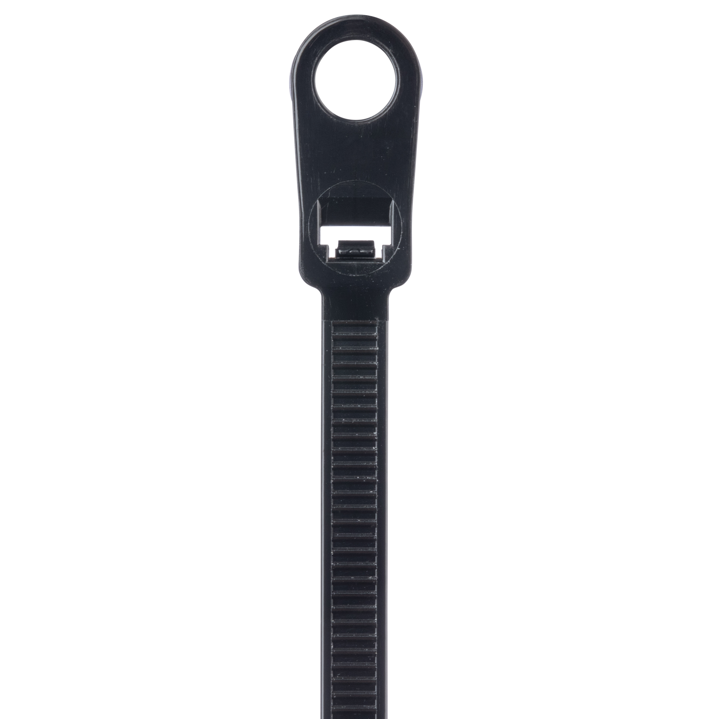 Kilitli Kablo Bağı, Siyah, UV PA6.6, M3, 200x4.8mm, 222N, 100'lü Paket