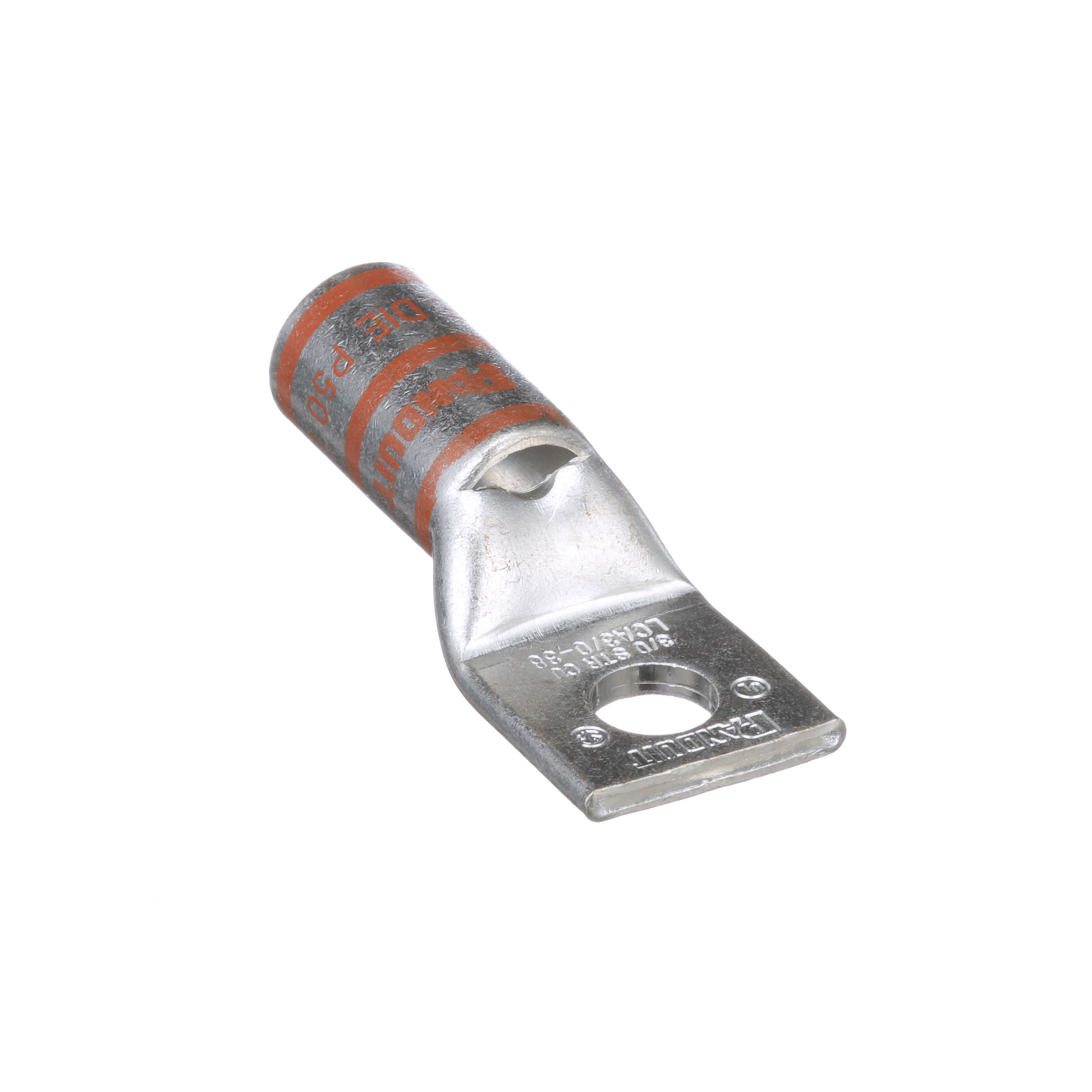 Bağlantı Muhafazası, 3/0, Kalay Kaplı Bakır, Düz, Tek 9.5mm Somun, PK10