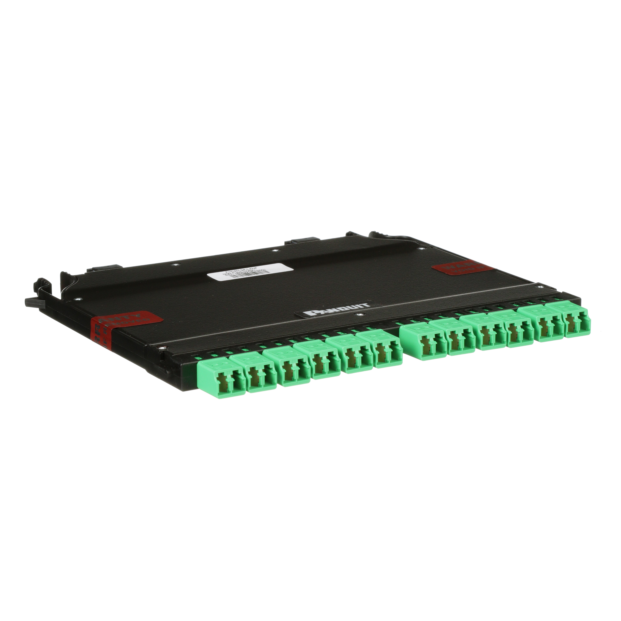 2x12F MPO-LC/APC Fiber Kaset OS2,24 Fiber, Değiştirilmiş Yöntem A, Standart Kayıp