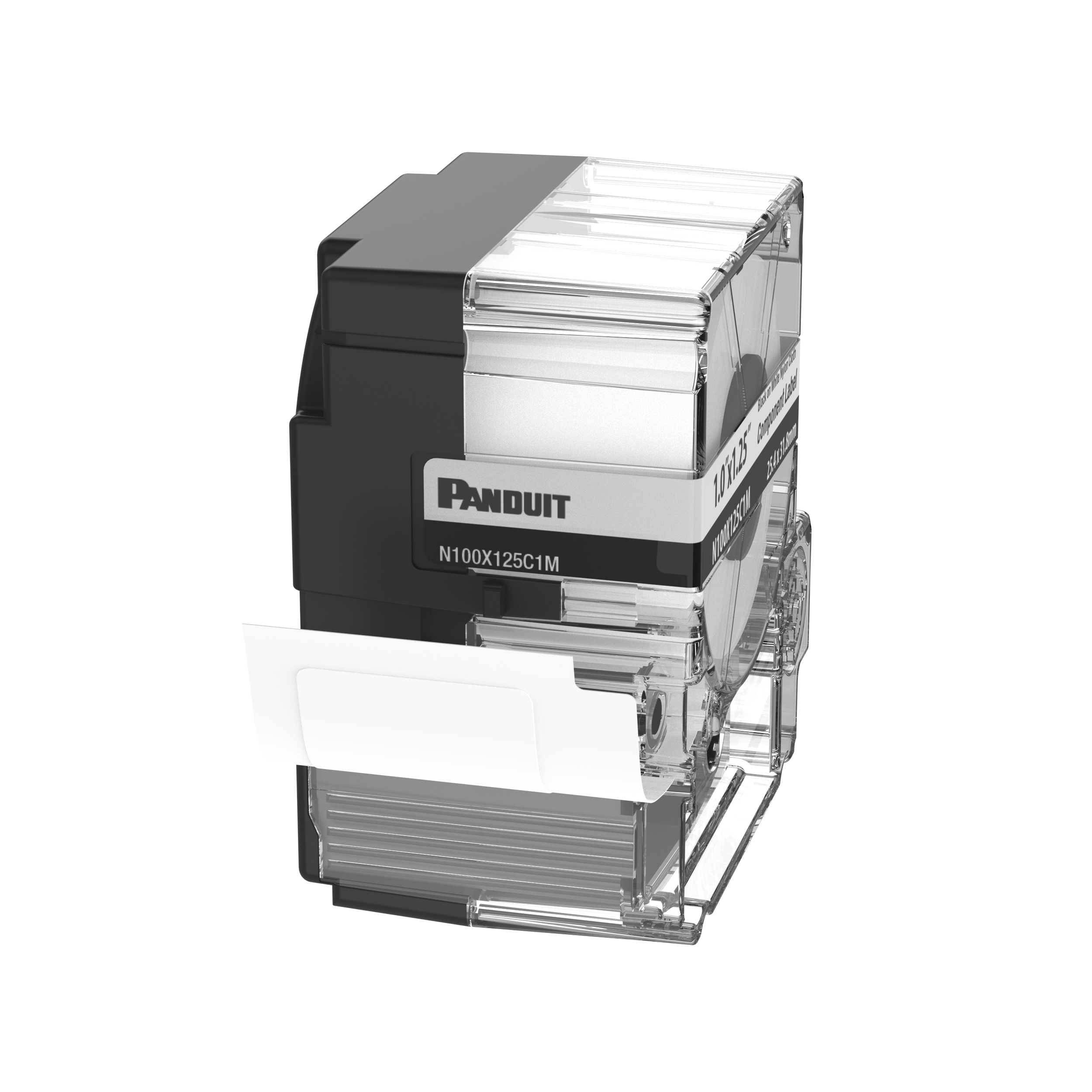 PXE Cassette,Adh Comp Nylon Cloth,1" Wx1.25" H,WHT