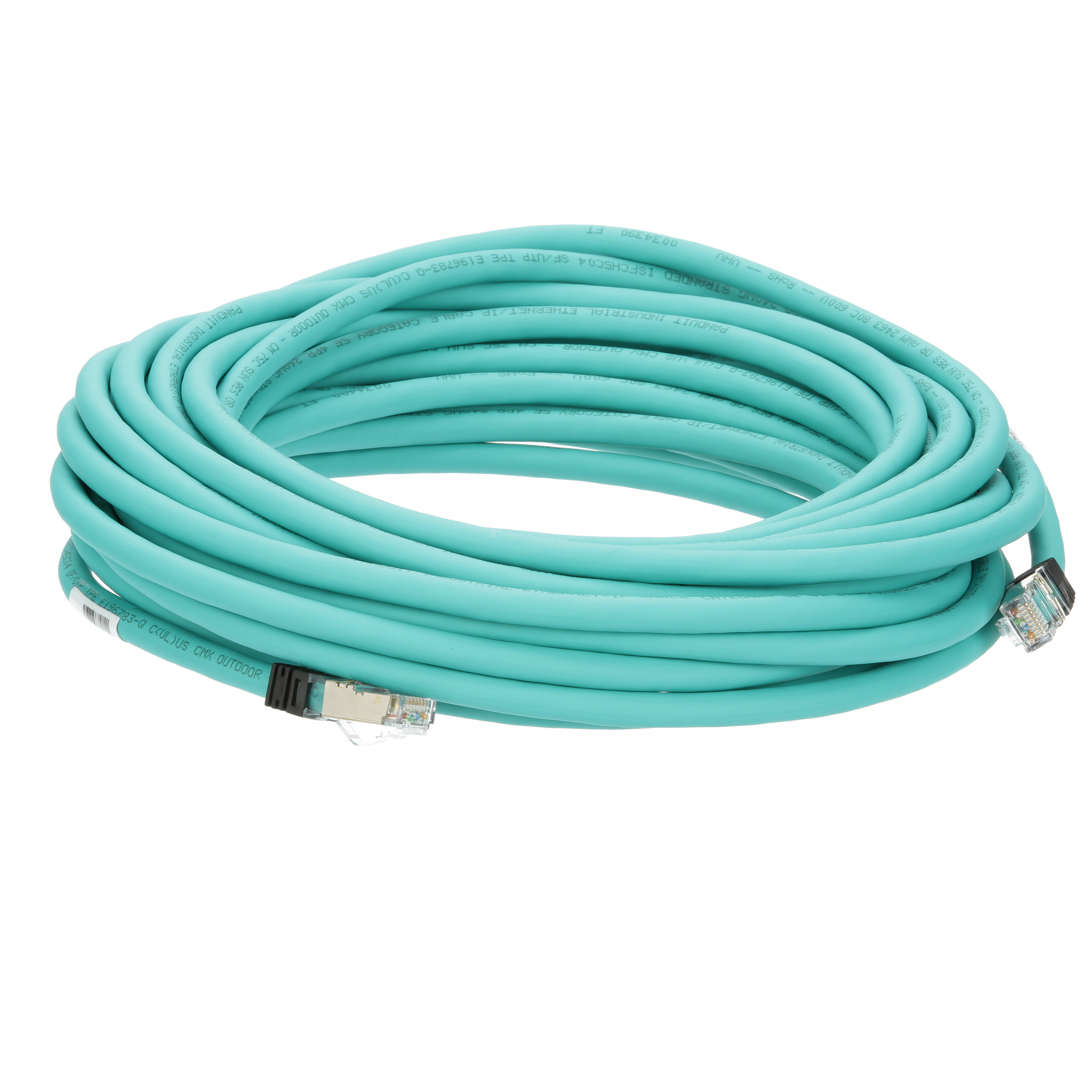 Endüstriyel Cat 5e Korumalı 600 V Yama Kablosu, 10m